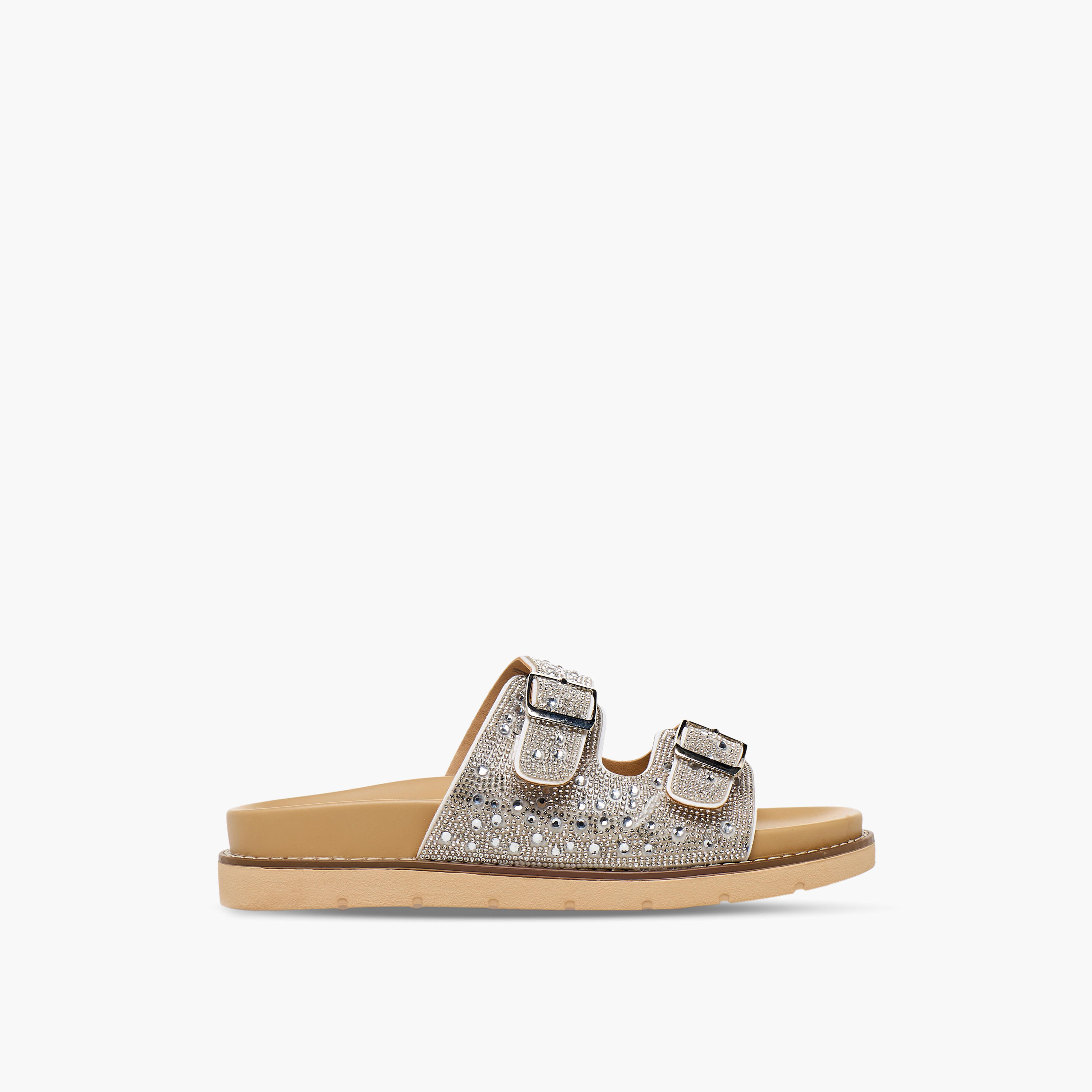 Le Confort Women Embellished Buckle Accent Sandals-women-shoes-sandals-flats-image-2