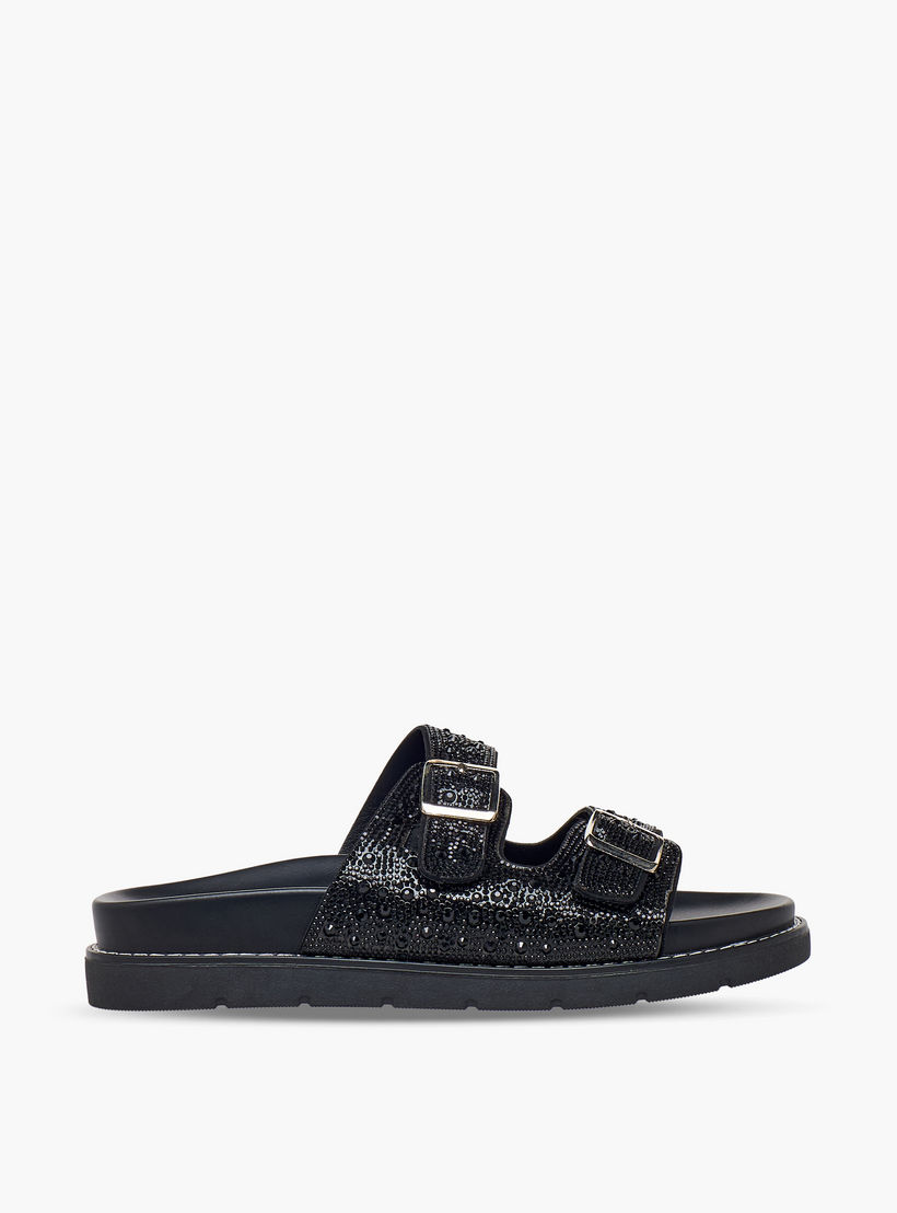Le Confort Women Embellished Buckle Accent Sandals-women-shoes-sandals-flats-image-2