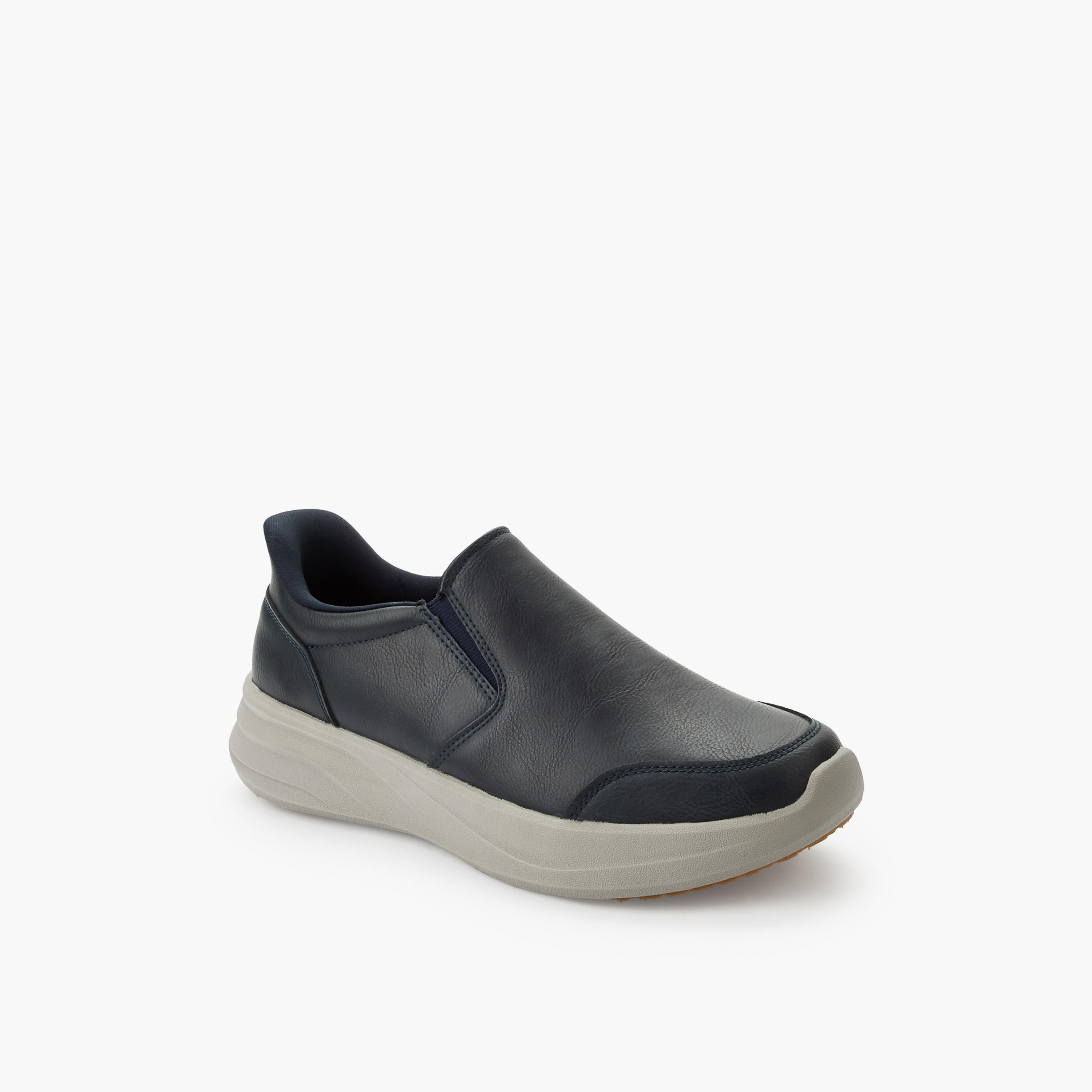 Le Confort Men Panelled Loafers-men-shoes-loafersandmoccasins-image-2