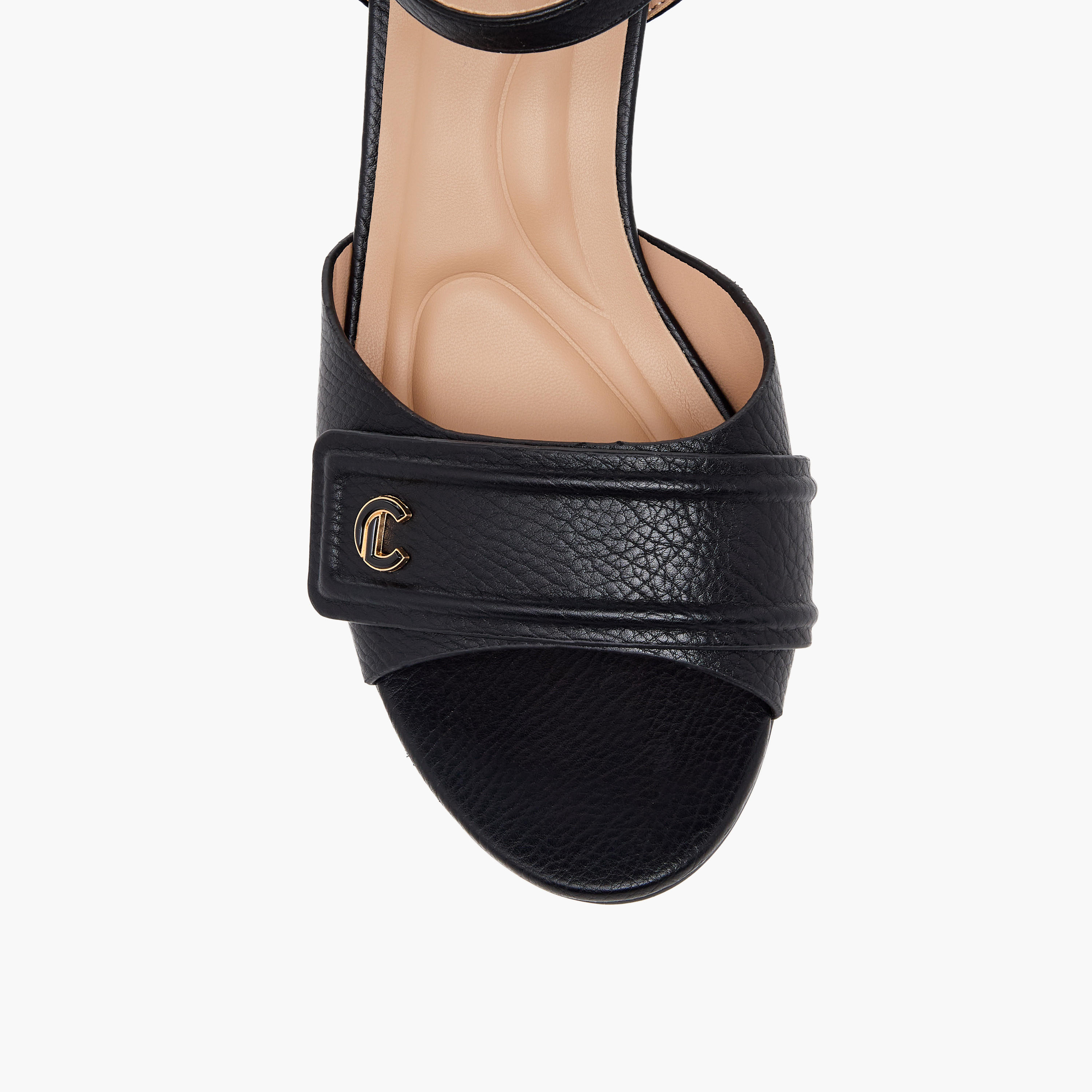 صندل بارز الملمس بكعب عريض من لو كونفورت-women-shoes-sandals-heeled-image-7