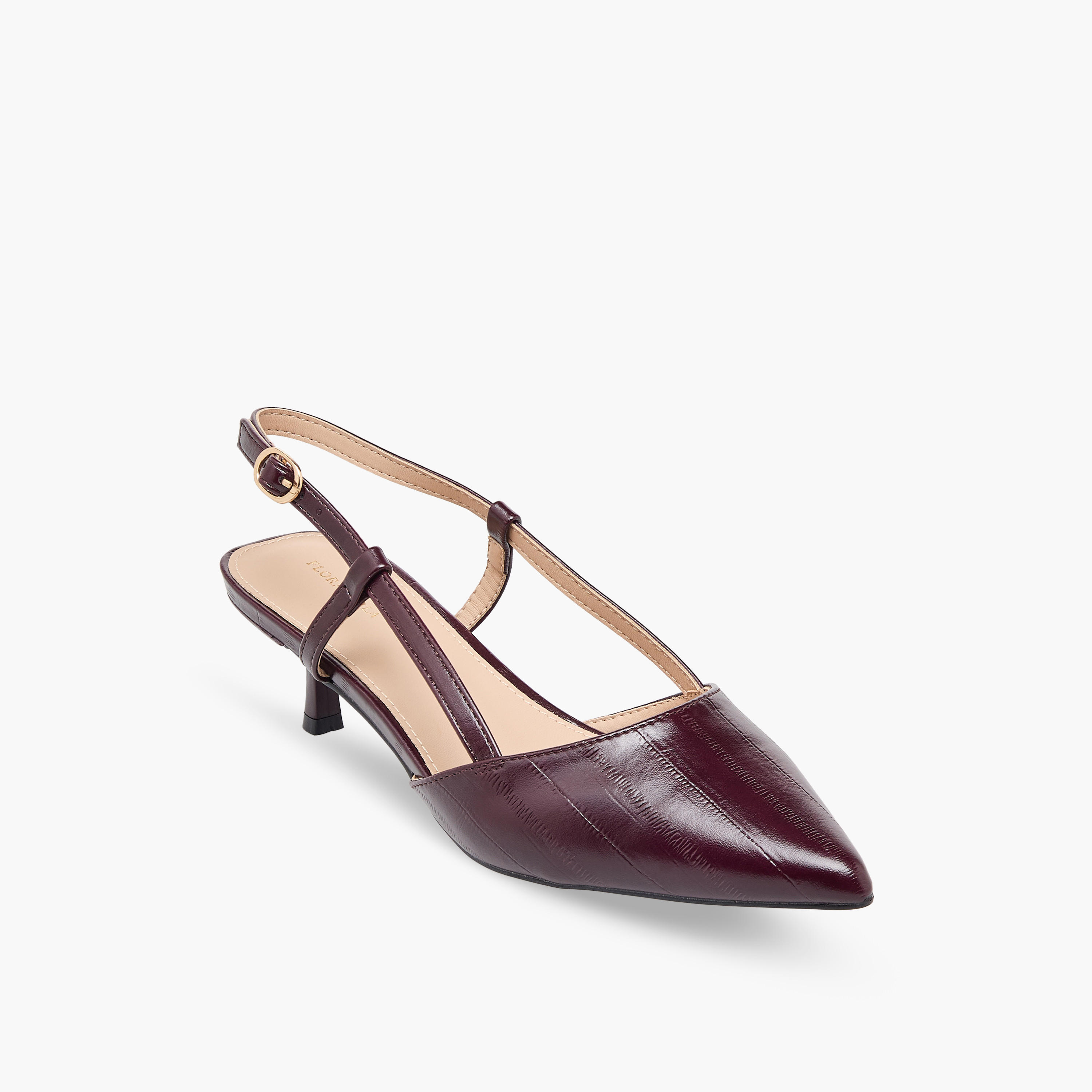 حذاء ميول بمقدمة مدببة للنساء من فلورا بيلا-women-shoes-heels-image-2