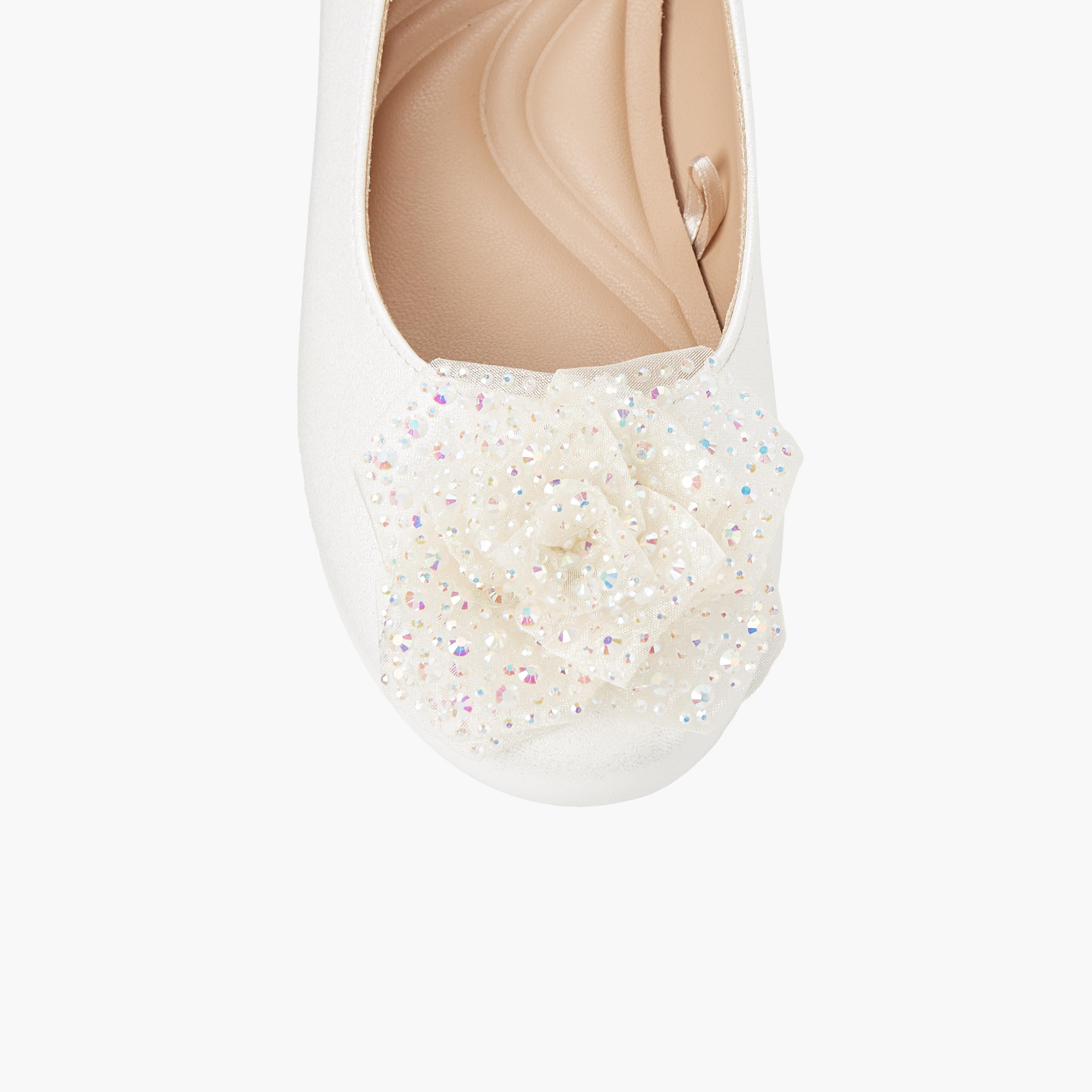 Celeste Girls Slip-On Ballerina Shoes-girls-shoes-ballerinas-image-5