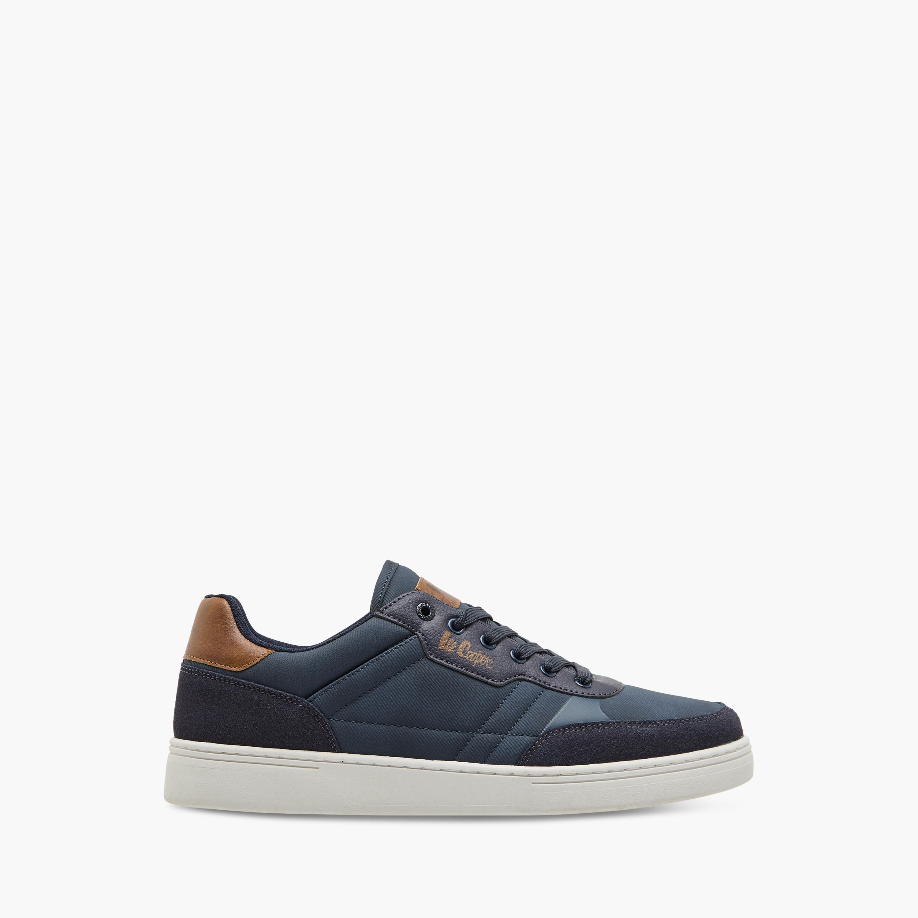 حذاء سنيكرز برباط إغلاق وطبعات شعار للرجال من لي كوبر-men-shoes-sneakers-image-3