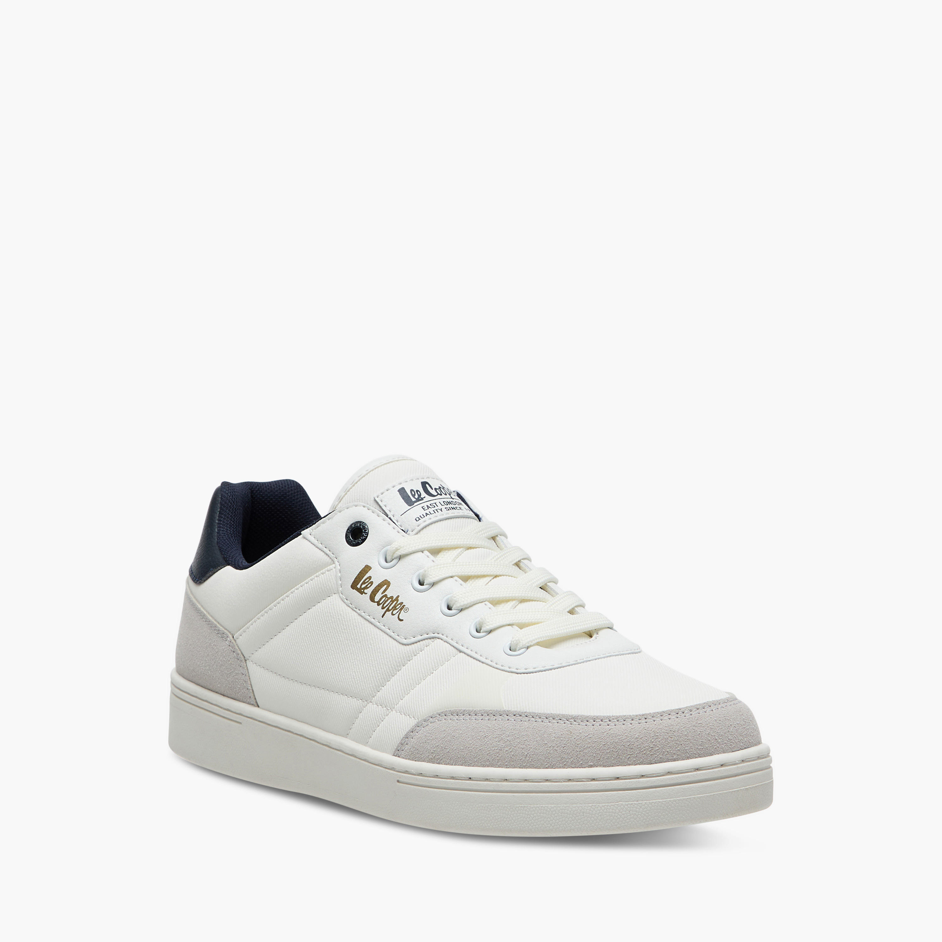 حذاء سنيكرز برباط إغلاق وطبعات شعار للرجال من لي كوبر-men-shoes-sneakers-image-2