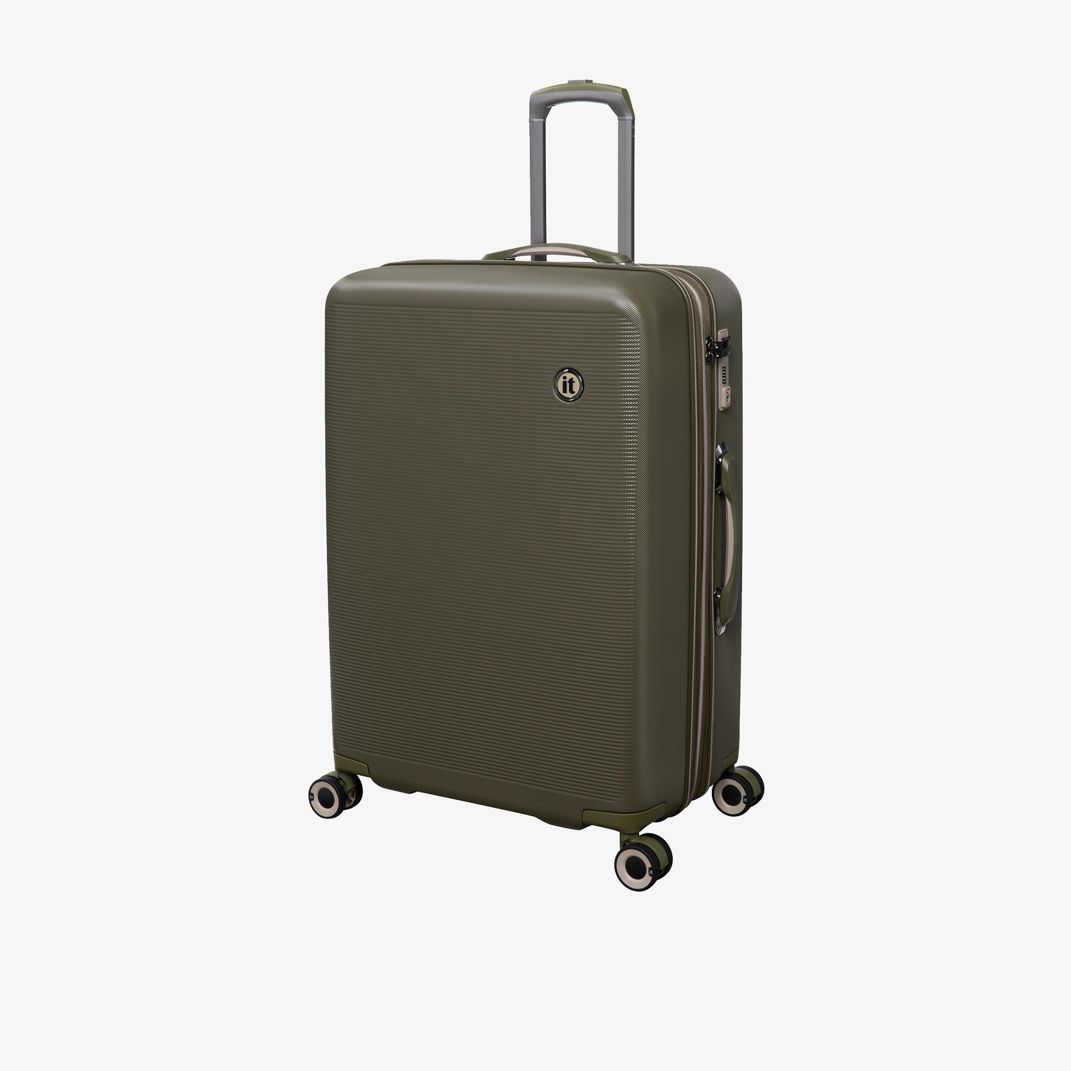 IT Textured 24-inch Hardcase Trolley with Retractable Handle - 24 inches Check-in Bag-travel-luggagesandbags-luggage-image-1