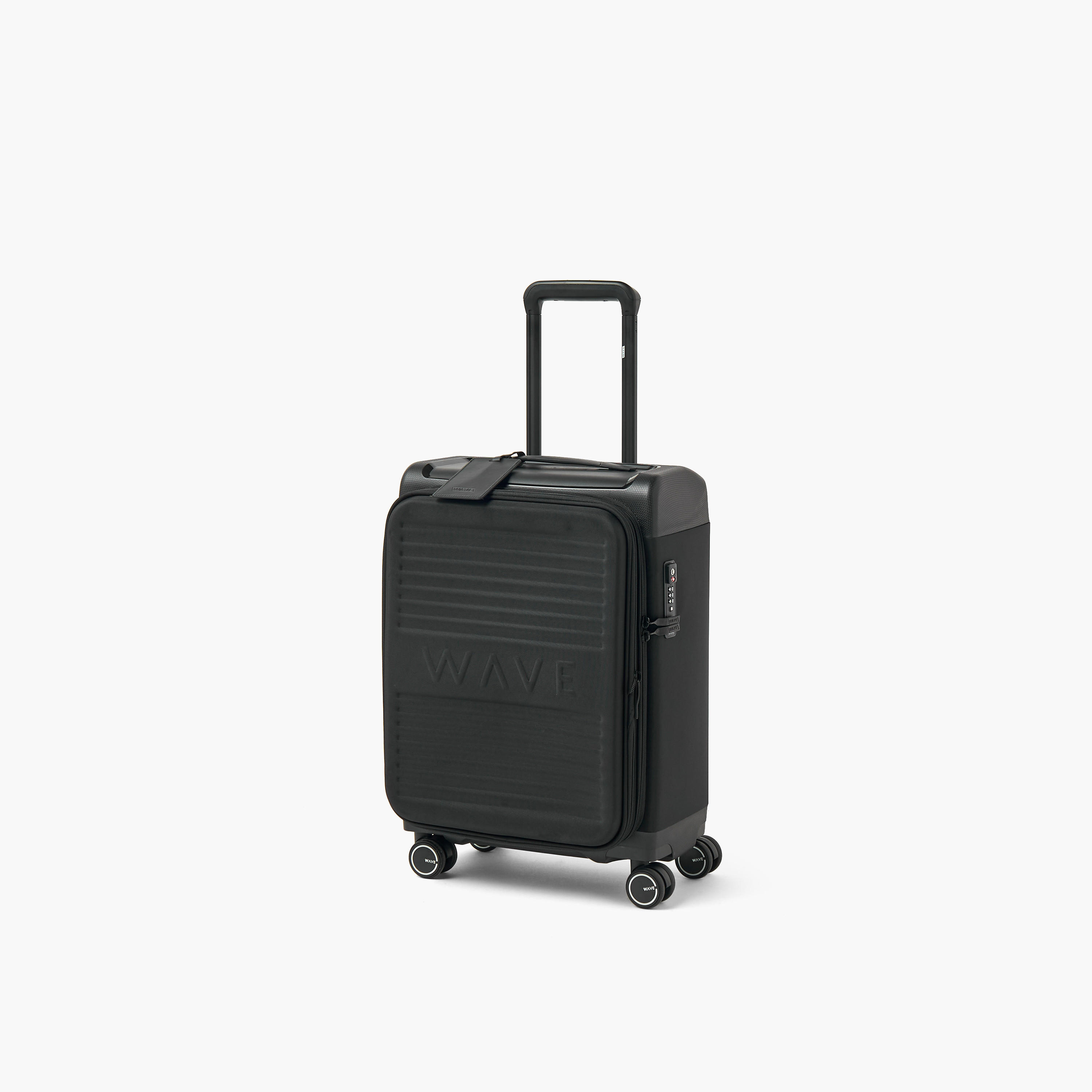 WAVE Textured Softcase Luggage Trolley with Retractable Handle - 20 inches Cabin Bag-travel-luggagesandbags-luggage-image-1