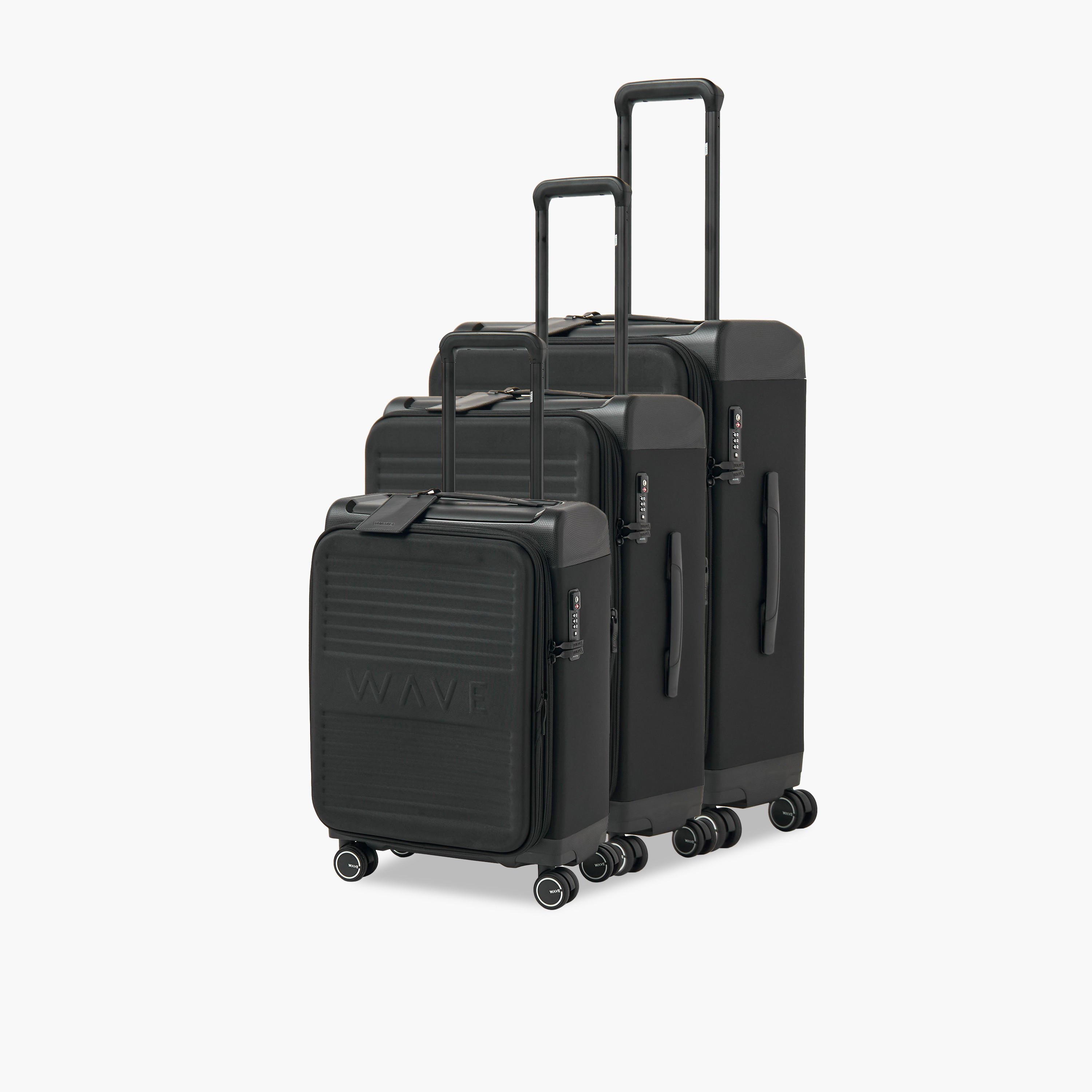 WAVE Textured Softcase Luggage Trolley with Retractable Handle - 20 inches Cabin Bag-travel-luggagesandbags-luggage-image-10