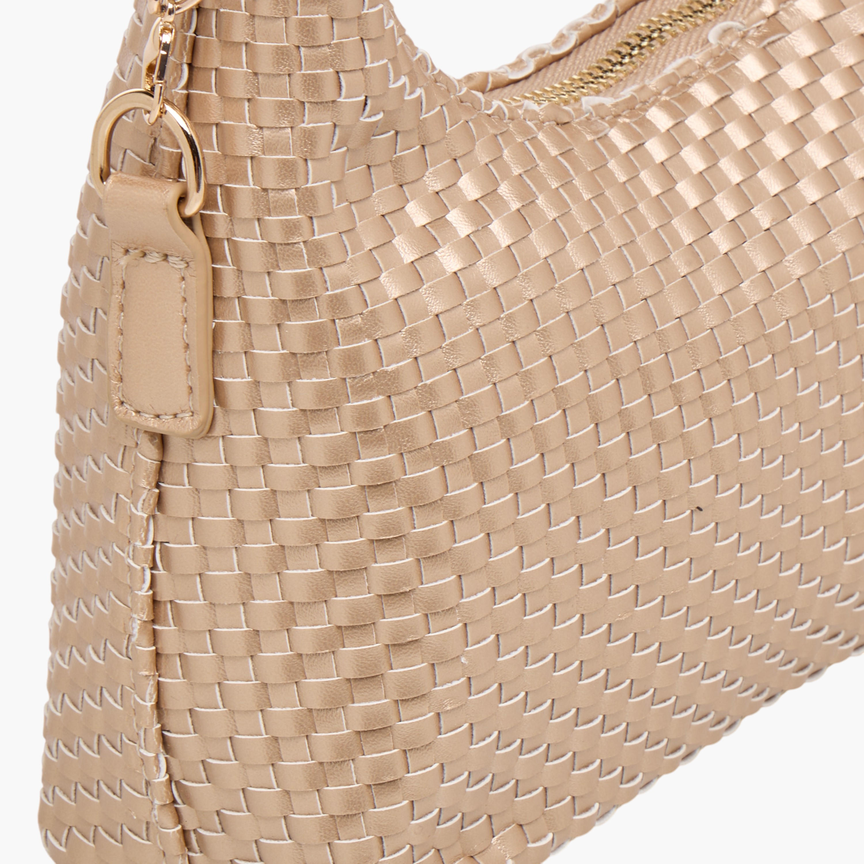 Flora Bella Weave Textured Shoulder Bag with Zip Closure-women-bagsandwallets-handbags-image-6