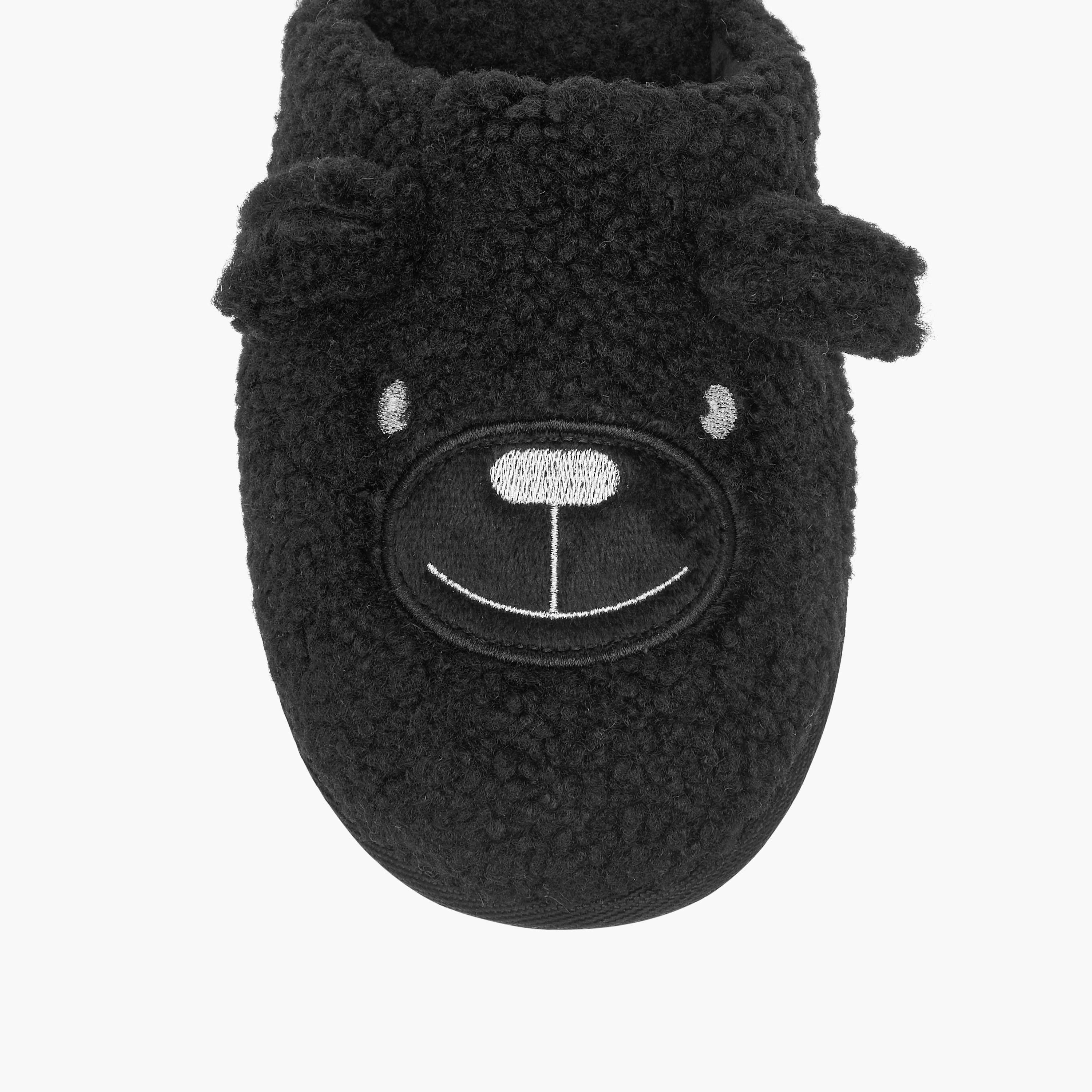 Le Confort Bear Applique Slip-On Bedroom Mules-women-shoes-flipflopsandslides-image-8