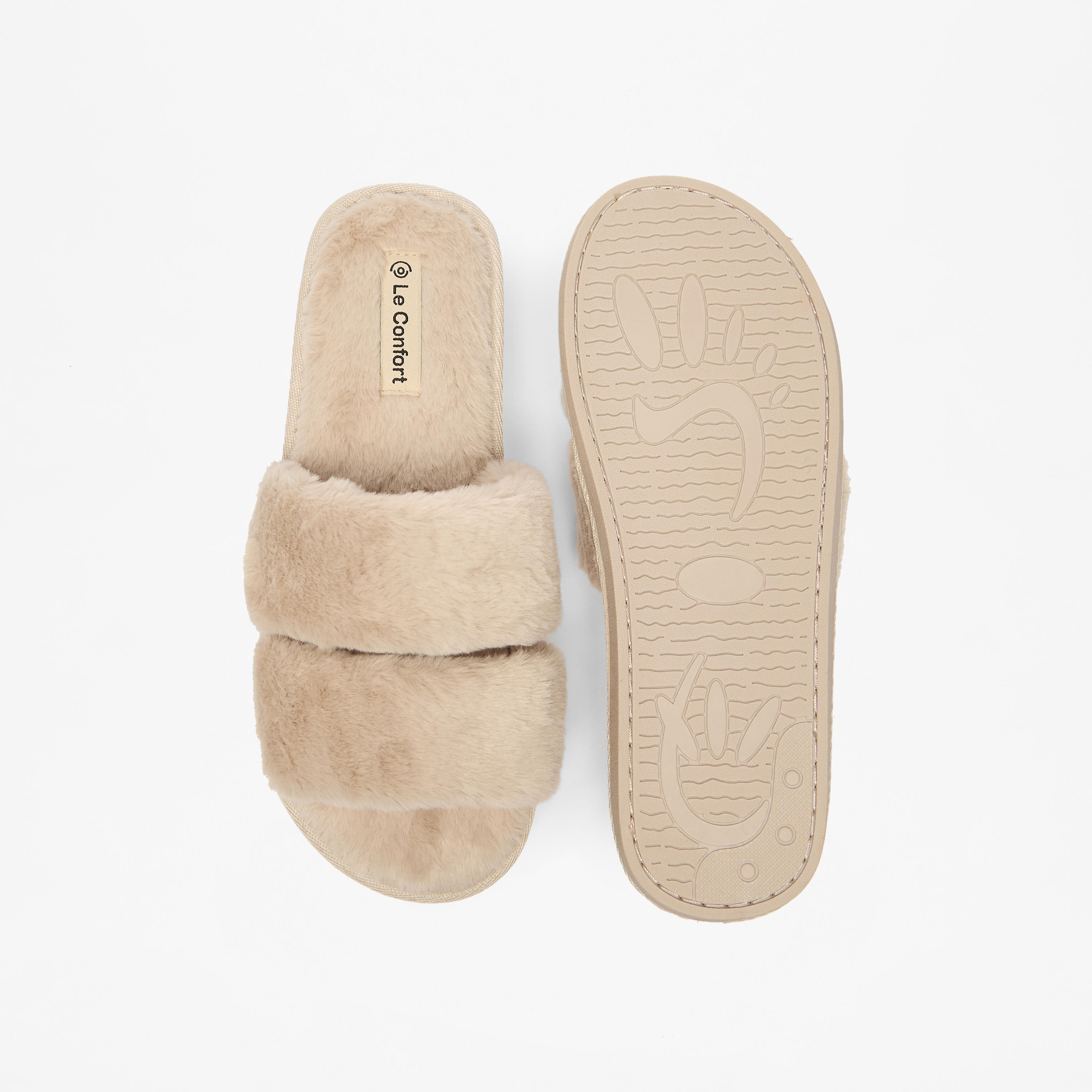 Le Confort Textured Bedroom Slides-women-shoes-bedroomslippers-image-5