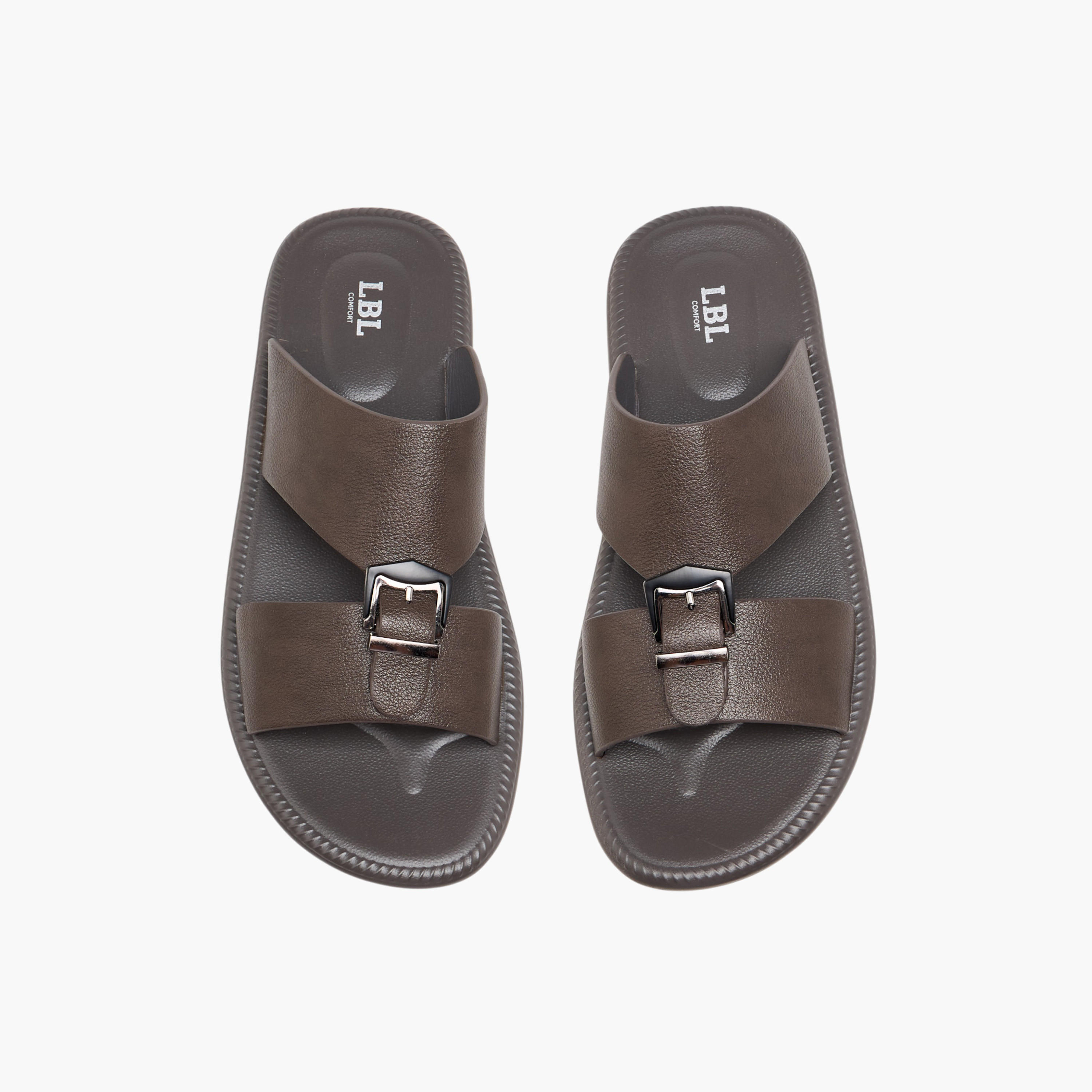 LBL by Shoexpress Men Buckle Detail Arabic Sandals-men-shoes-sandals-image-1