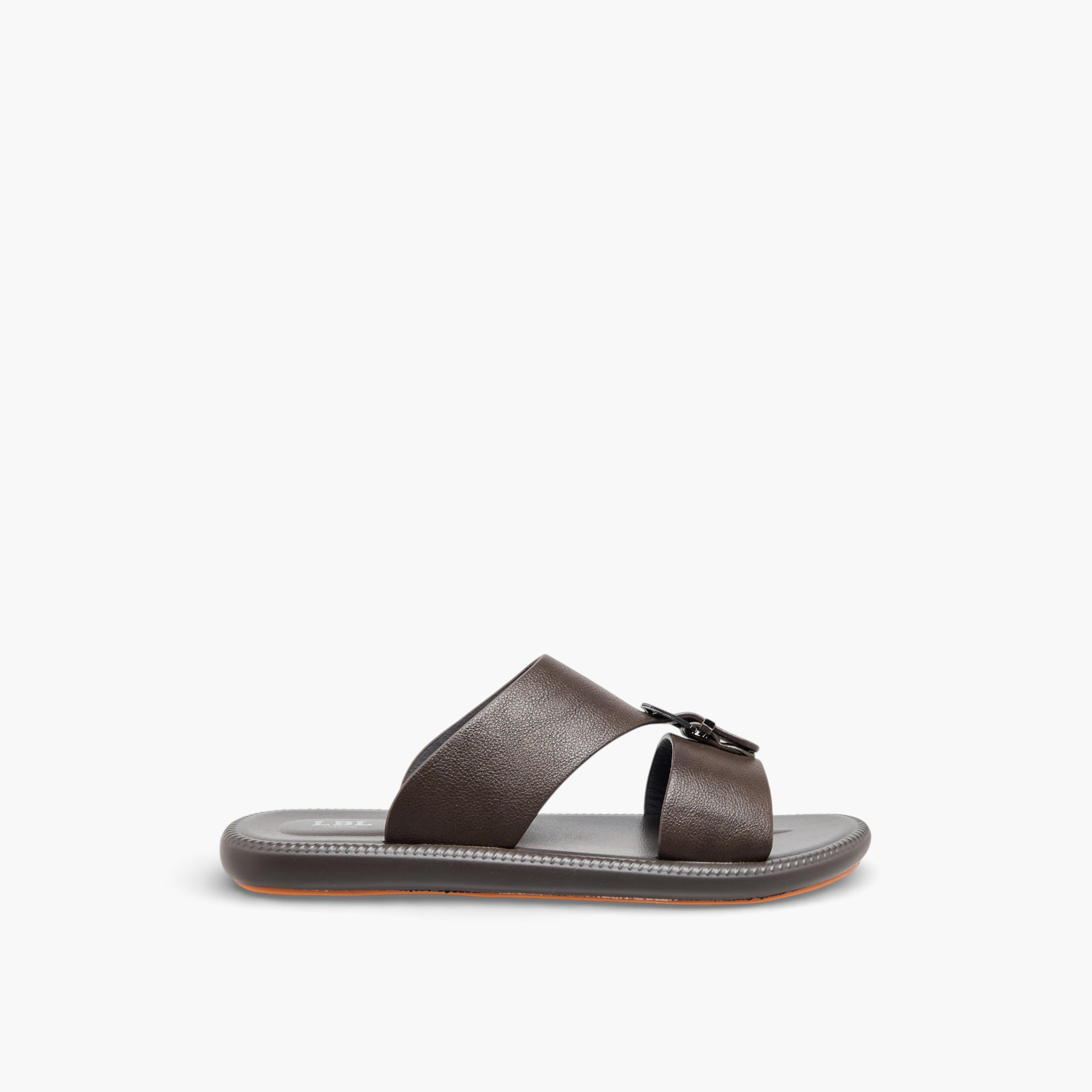 LBL by Shoexpress Men Buckle Detail Arabic Sandals-men-shoes-sandals-image-3