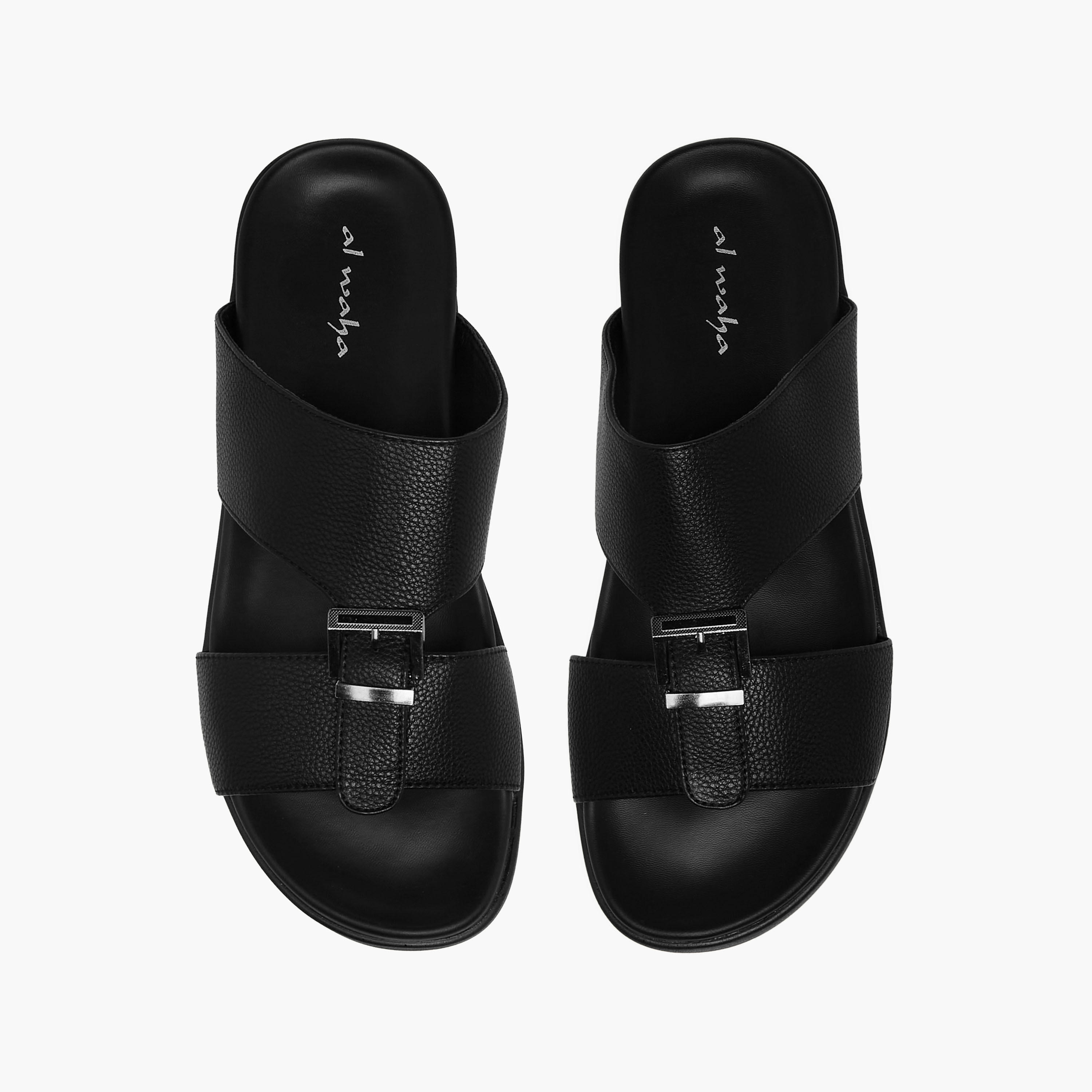 Al Waha Men Slip-On Arabic Sandals-men-shoes-sandals-image-1
