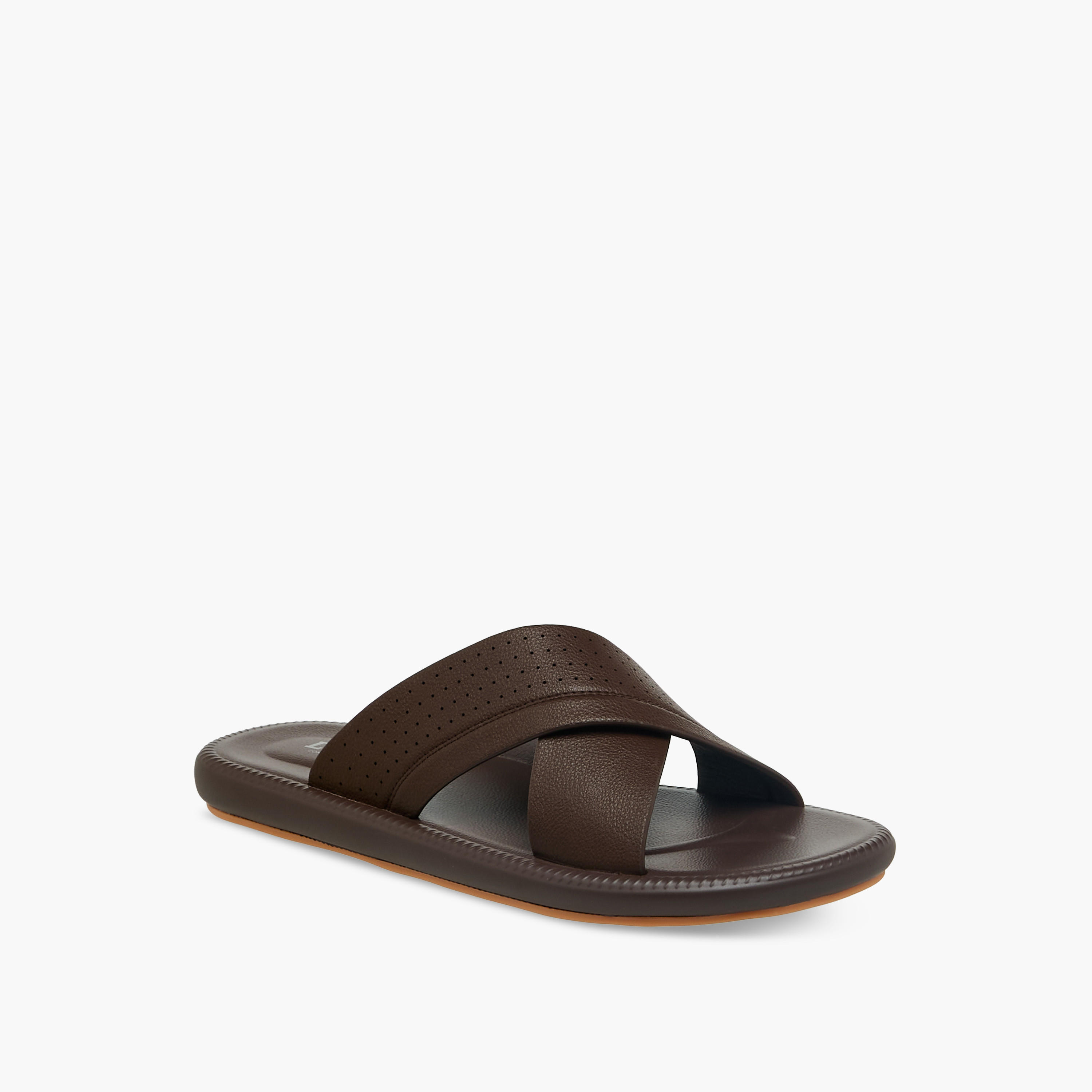 LBL by Shoexpress Men Cross Strap Comfort Sandals-men-shoes-sandals-image-2