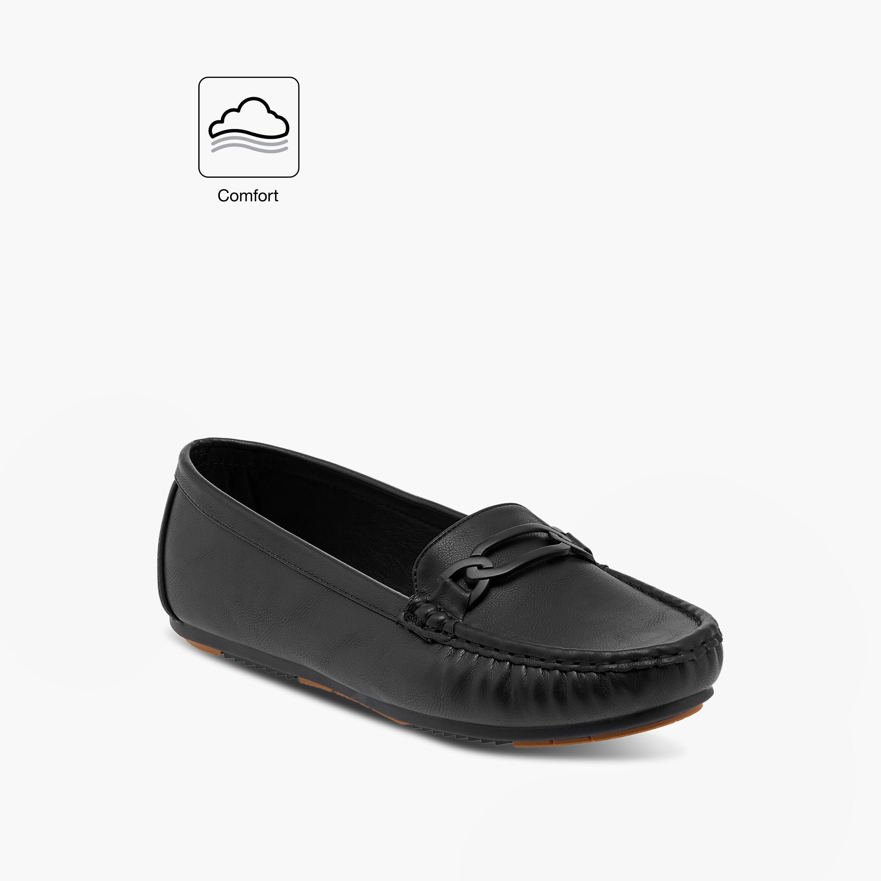 Le Confort Metal Accent Slip-On Comfort Loafers-women-shoes-loafersandmoccasins-image-2