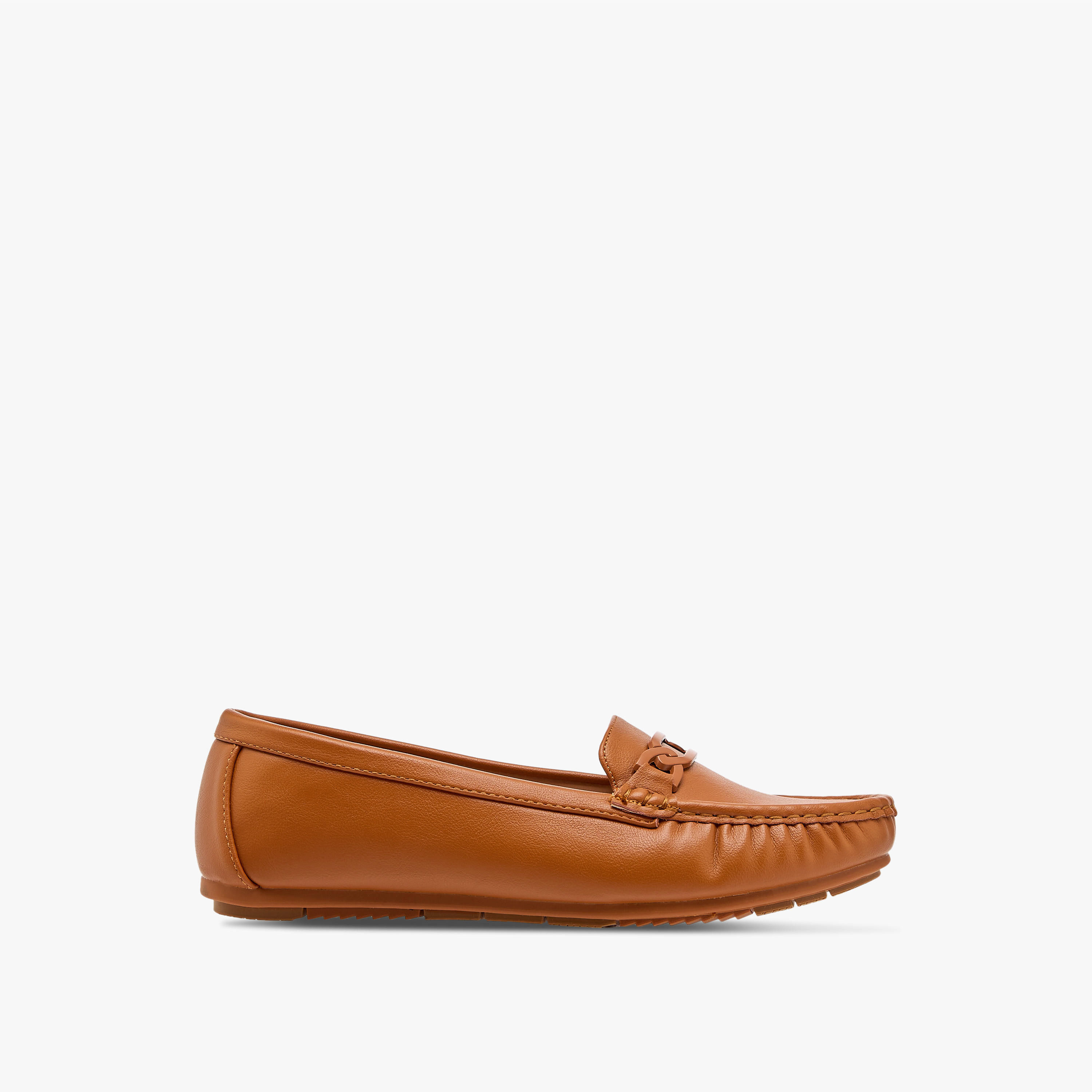 حذاء سهل الارتداء مريح بزينة معدنية من لو كونفورت-women-shoes-loafersandmoccasins-image-3