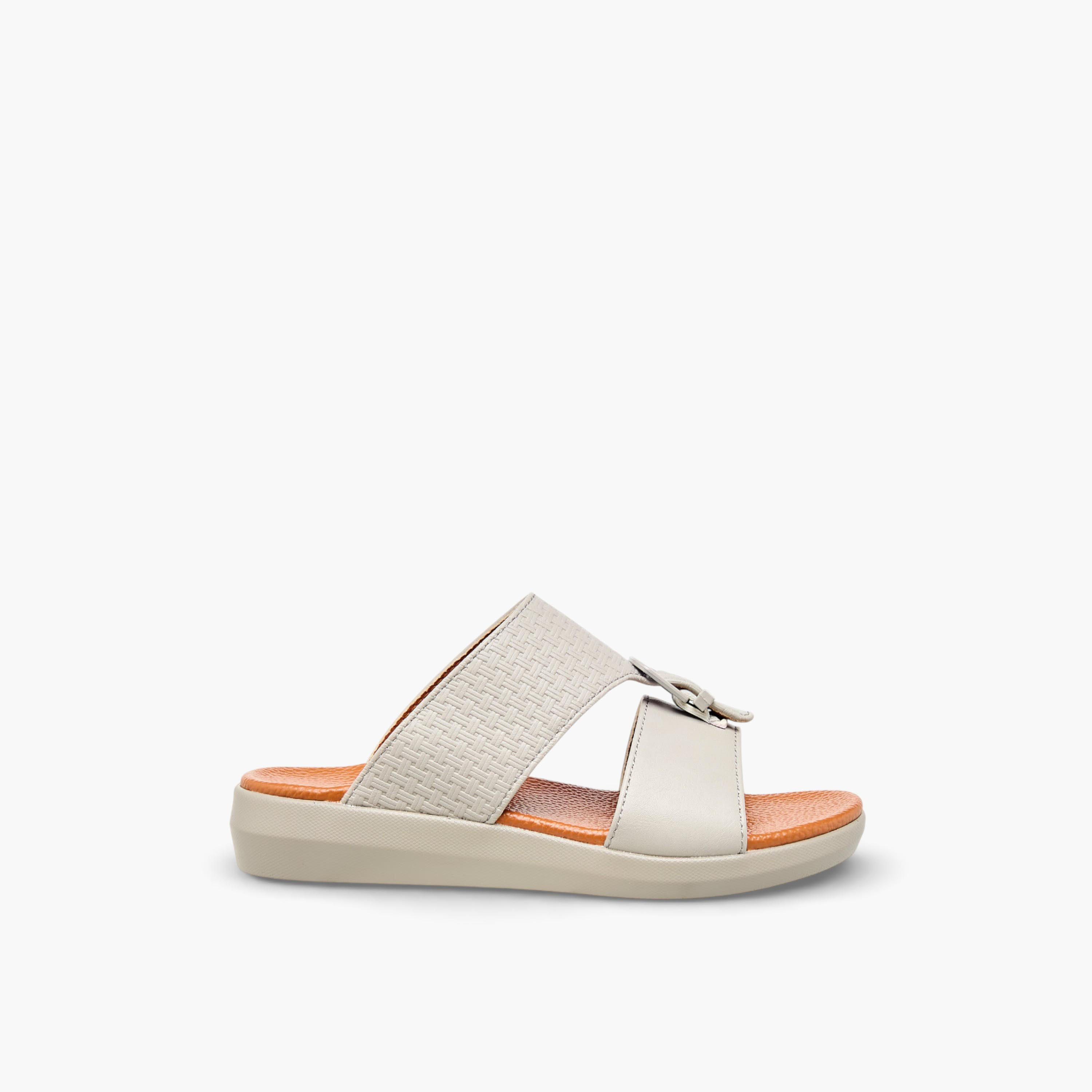 Al Waha Boys Panelled Arabic Sandals-boys-shoes-sandals-image-3