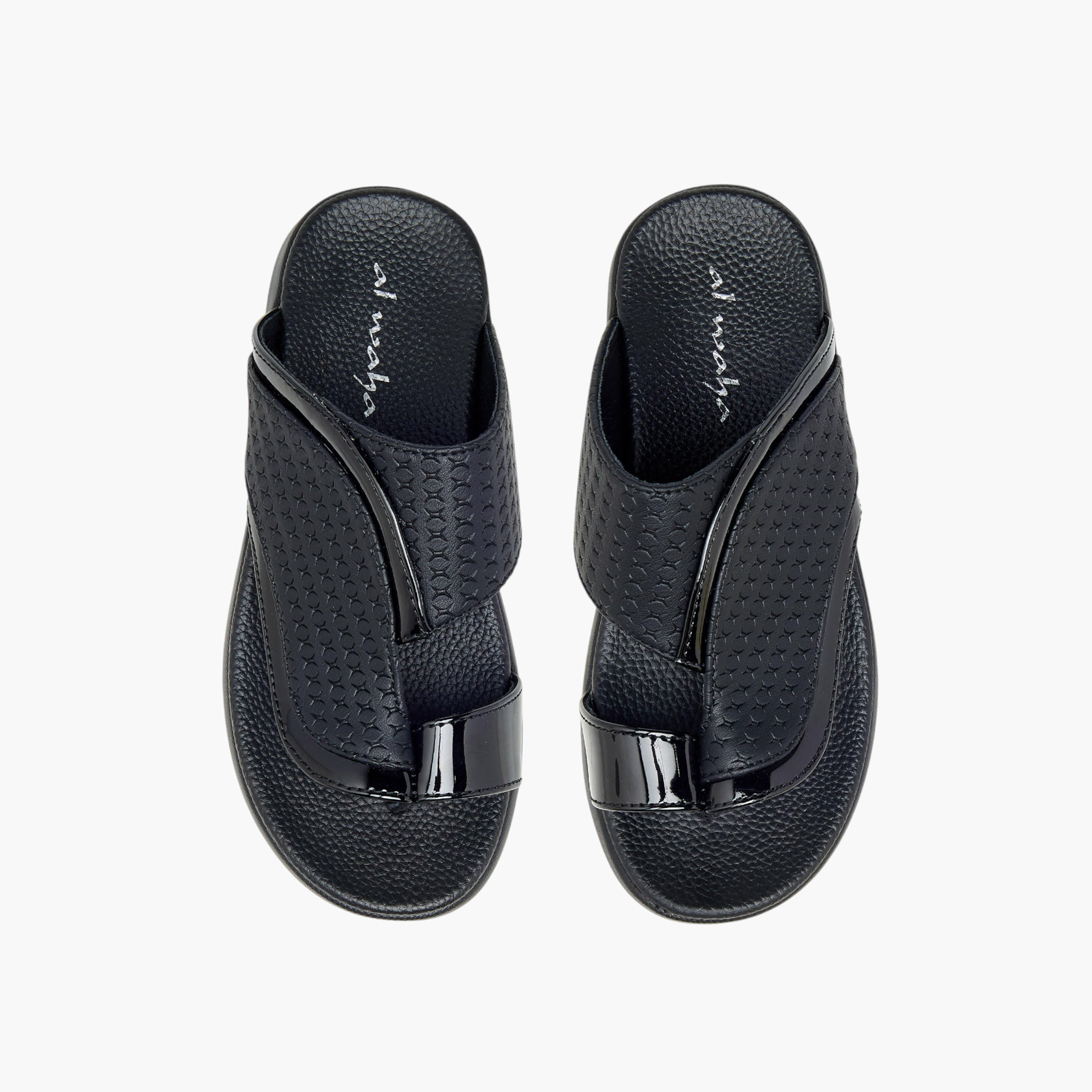Al Waha Boys Toe Loop Detail Arabic Sandals-boys-shoes-sandals-image-1