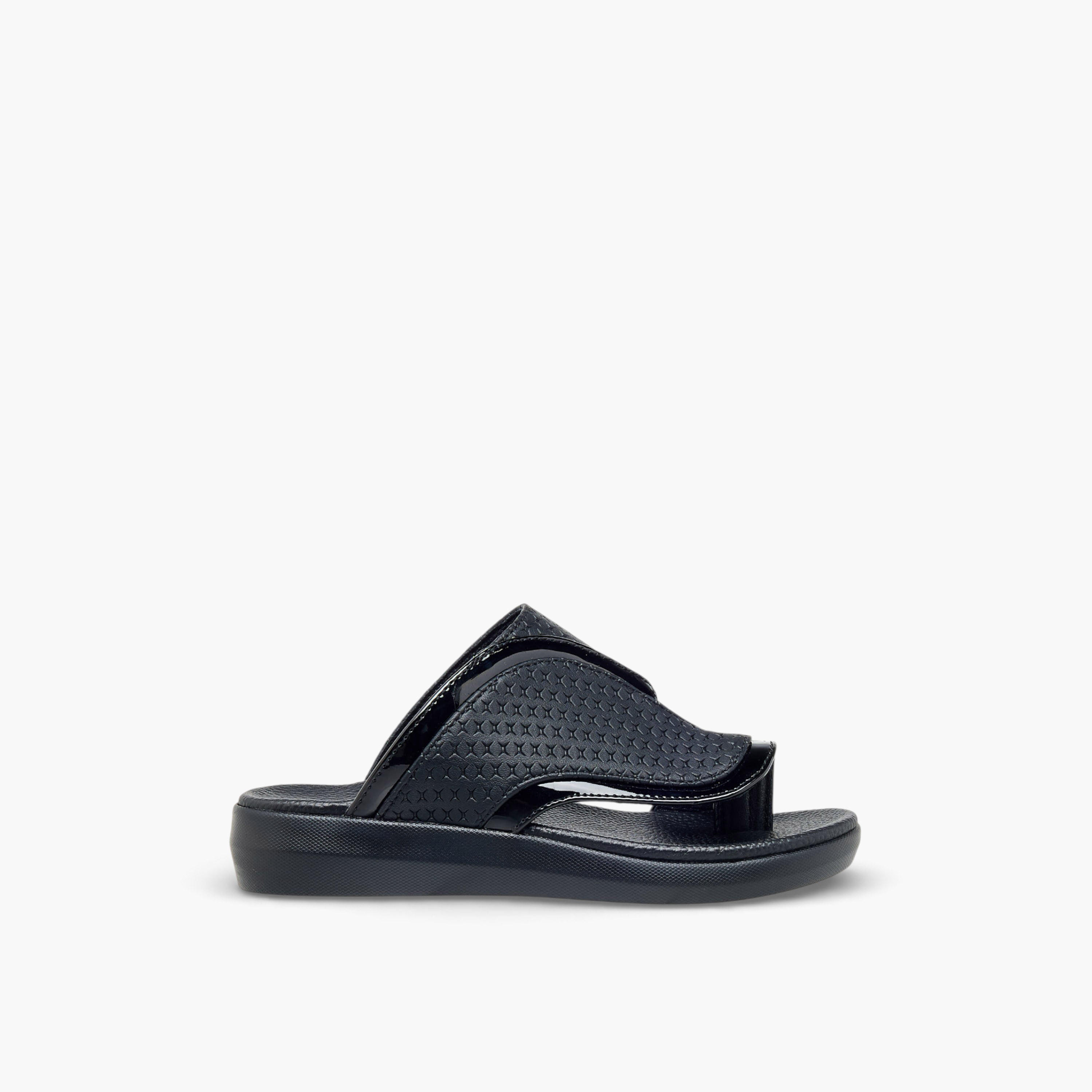 Al Waha Boys Toe Loop Detail Arabic Sandals-boys-shoes-sandals-image-3