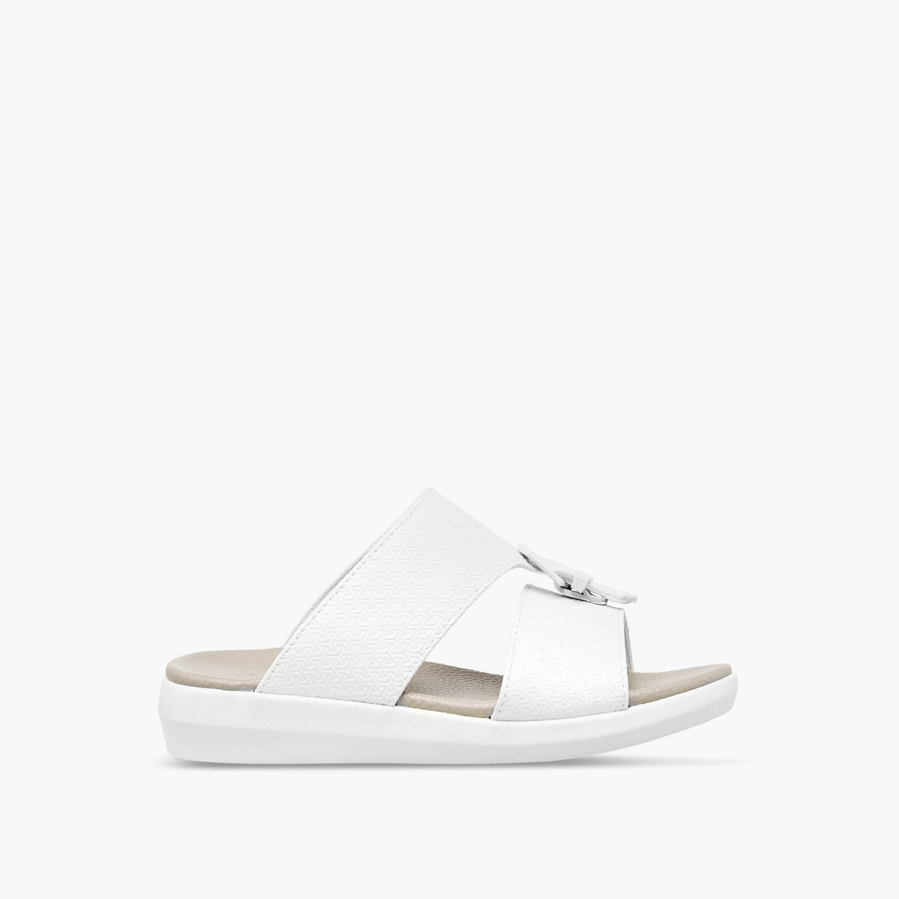 Al Waha Boys Textured Arabic Sandals-boys-shoes-sandals-image-3