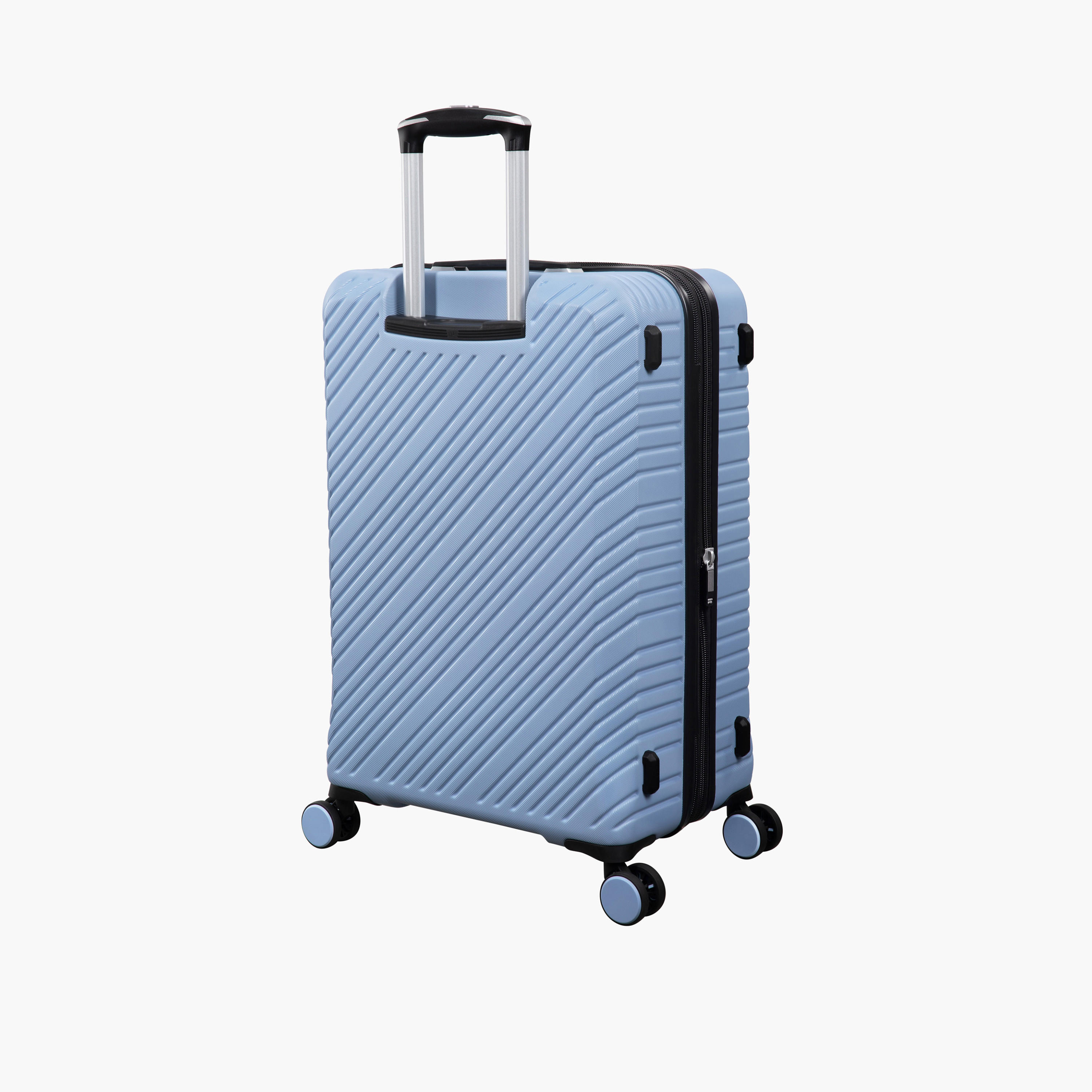 IT Textured Hardcase Luggage Trolley with Retractable Handle -20 Inches Cabin Bag-travel-luggagesandbags-luggage-image-4