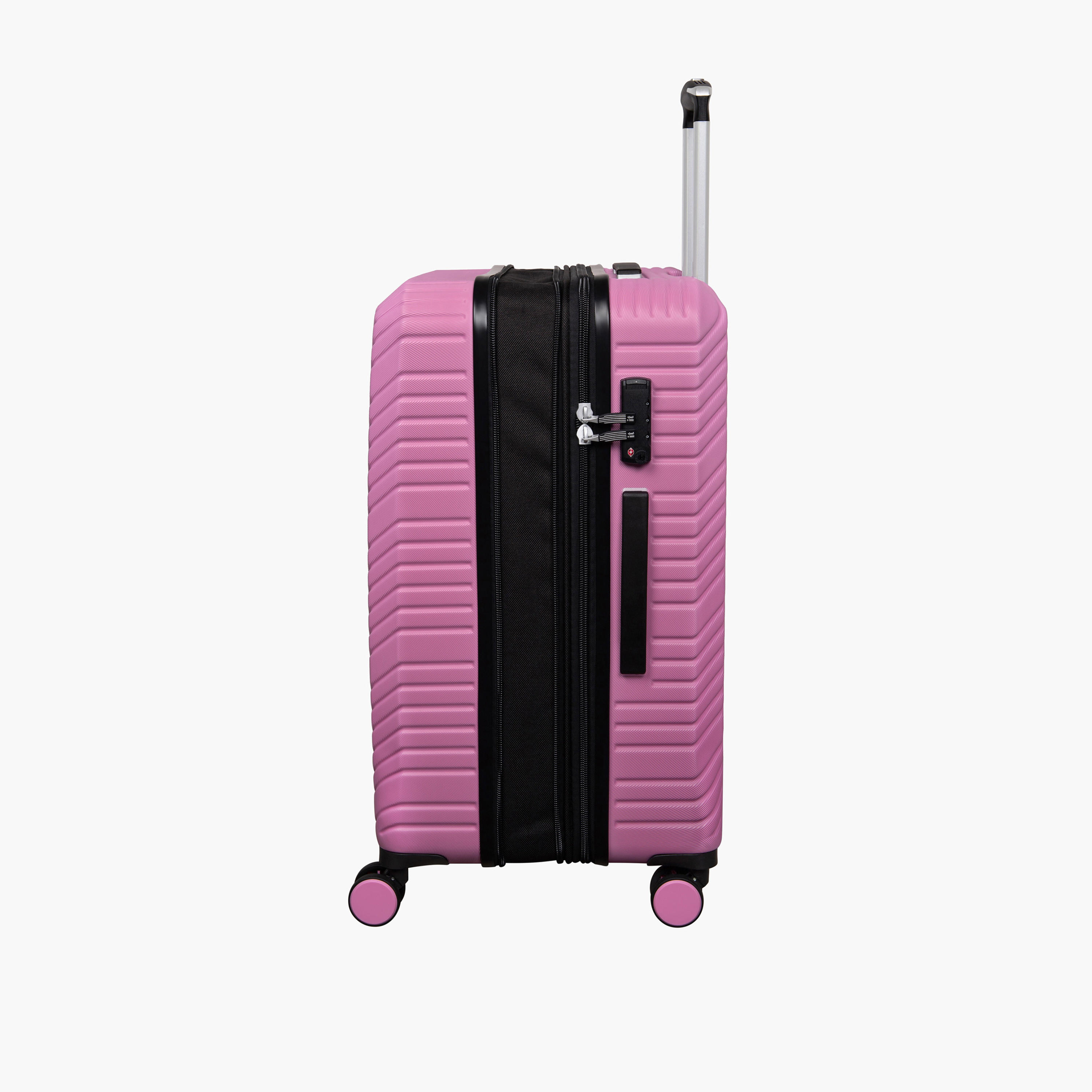 IT Textured Hardcase Luggage Trolley with Retractable Handle -20 Inches Cabin Bag-travel-luggagesandbags-luggage-image-4