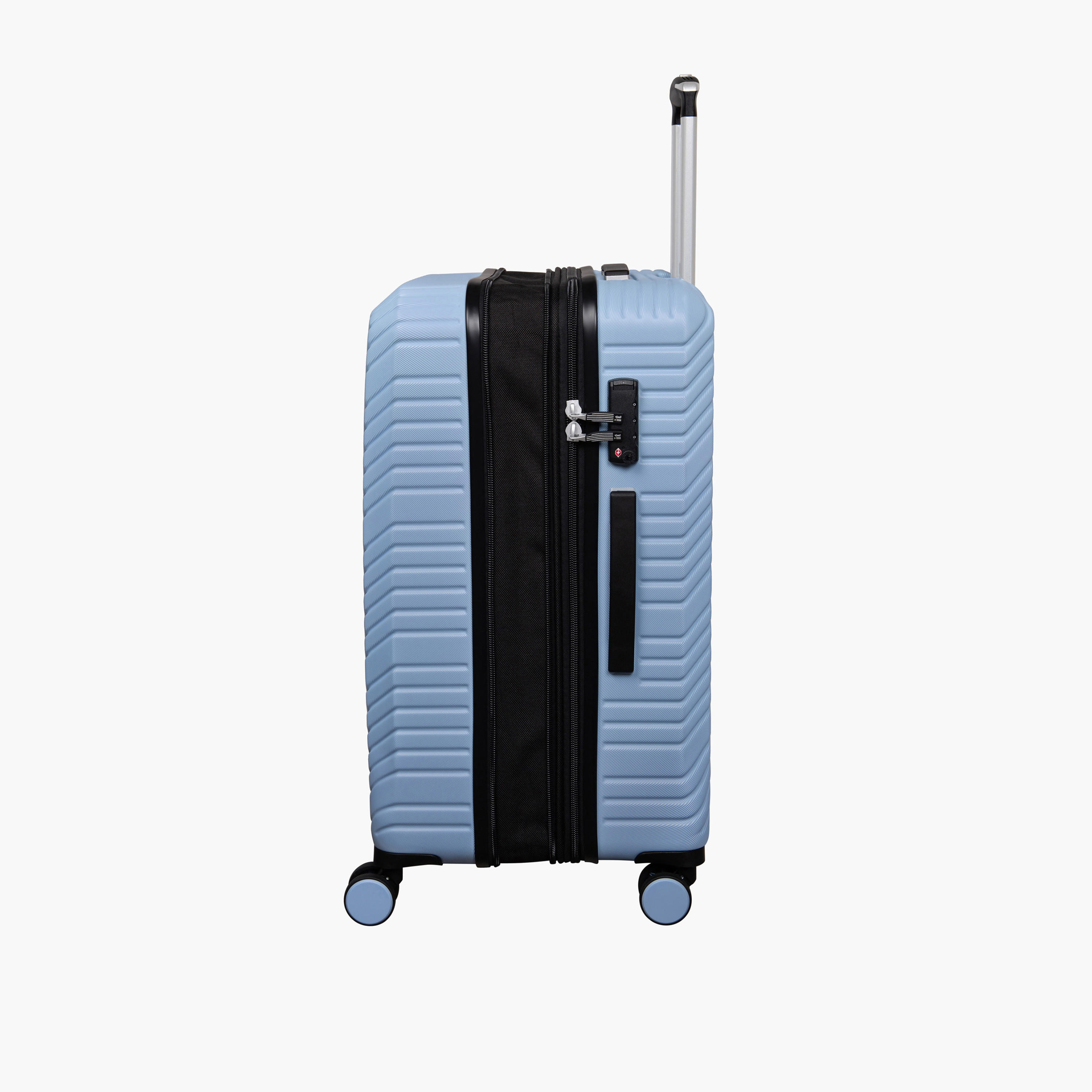 شنطة سفر ترولي صلبة بارزة الملمس بمقبض قابل للسحب من آي تي - 28 بوصة شنطة شحن-travel-luggagesandbags-luggage-image-3