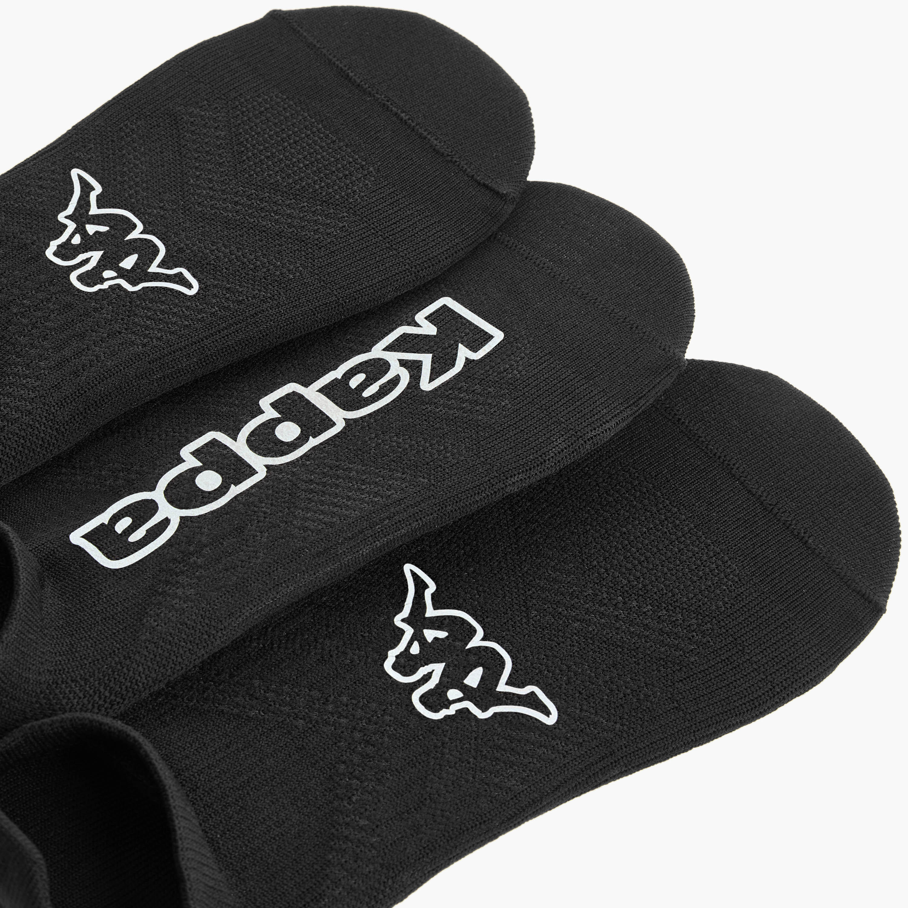 Kappa Logo Print Trainer Socks - Set of 3-women-socksandstockings-image-3