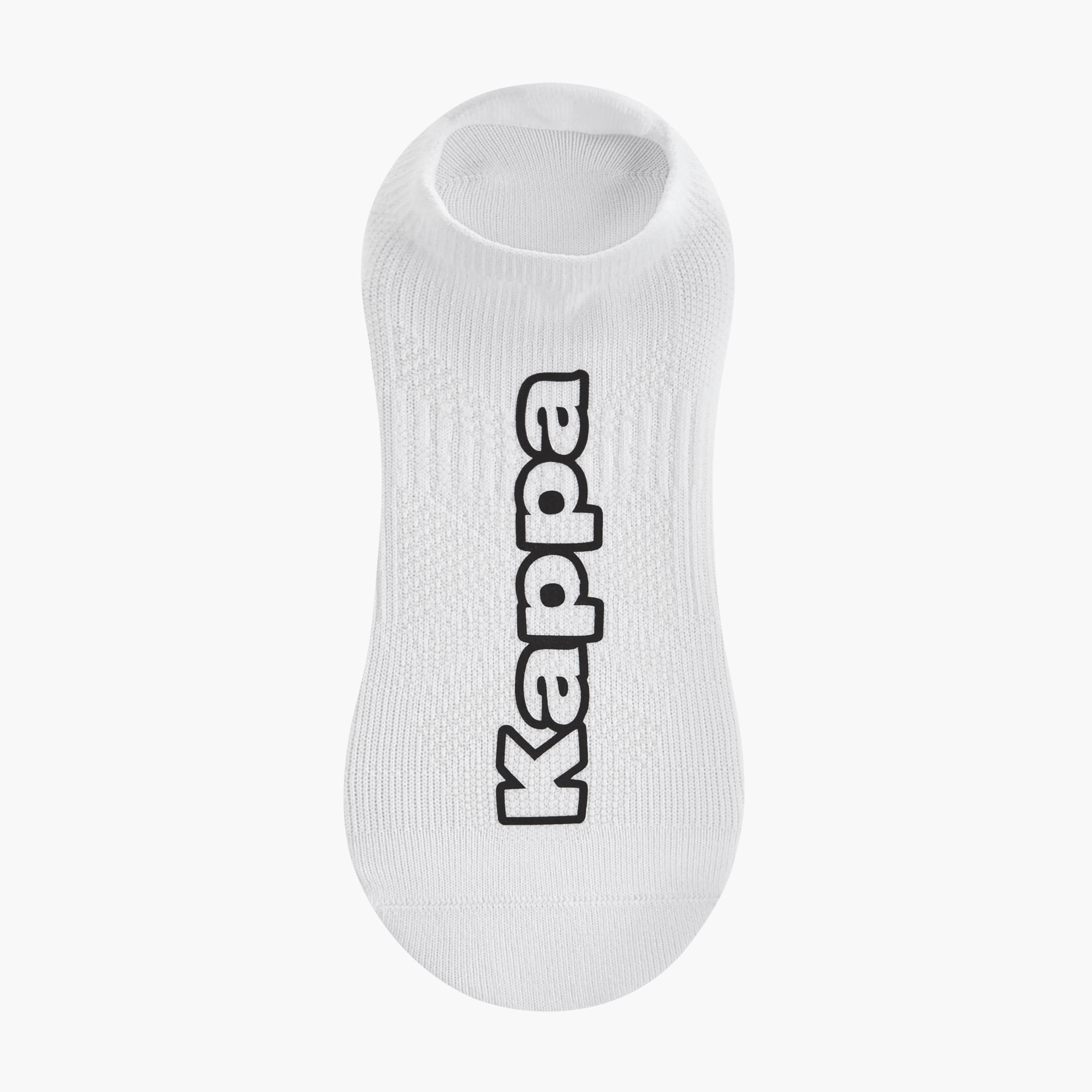 Kappa Logo Print Trainer Socks - Set of 3-women-socksandstockings-image-2