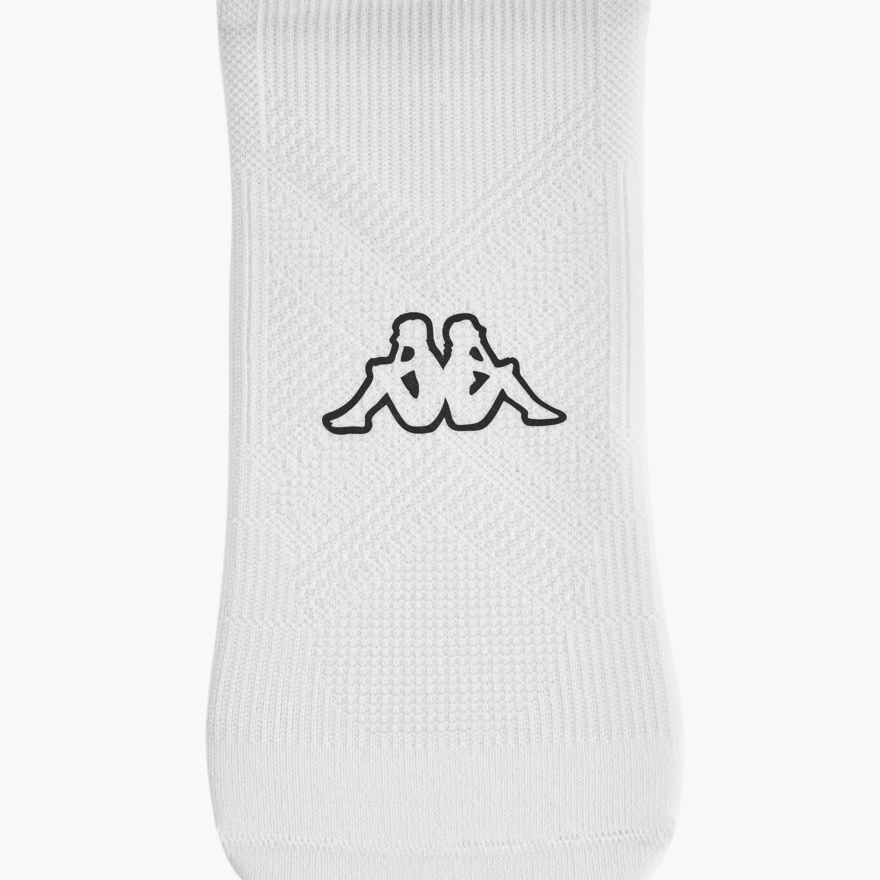 Kappa Logo Print Trainer Socks - Set of 3-women-socksandstockings-image-7