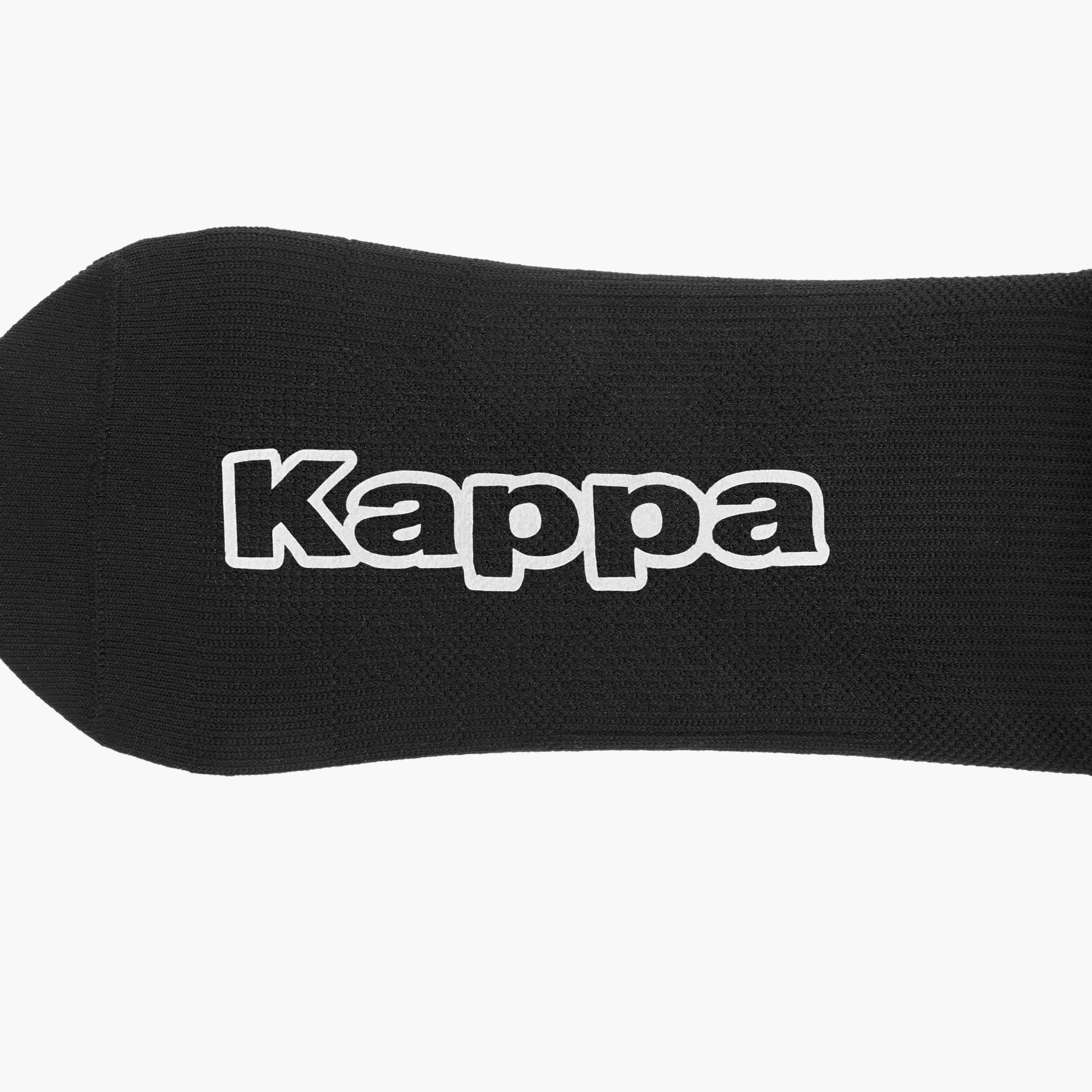 Kappa Logo Print Non Terry Trainer Socks - Set of 3-men-socks-image-6