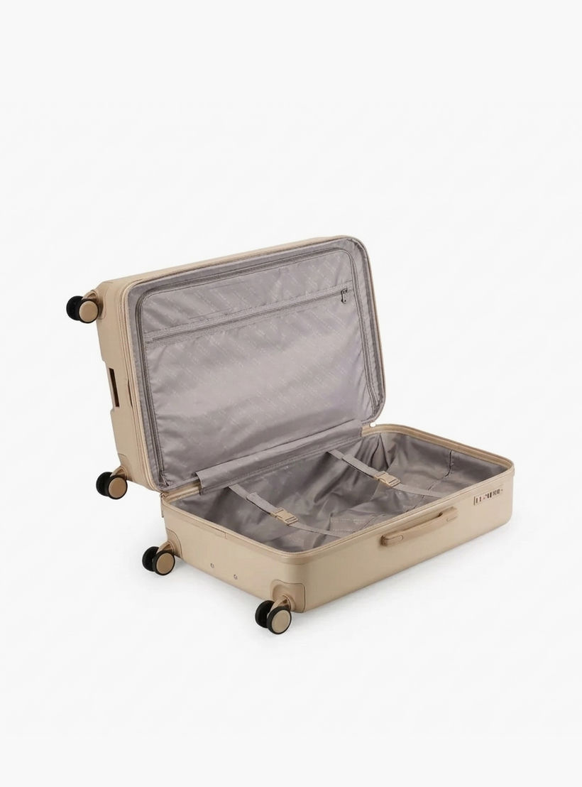 DKNY Textured Hardcase Luggage Trolley with Retractable Handle-travel-luggagesandbags-luggage-image-6