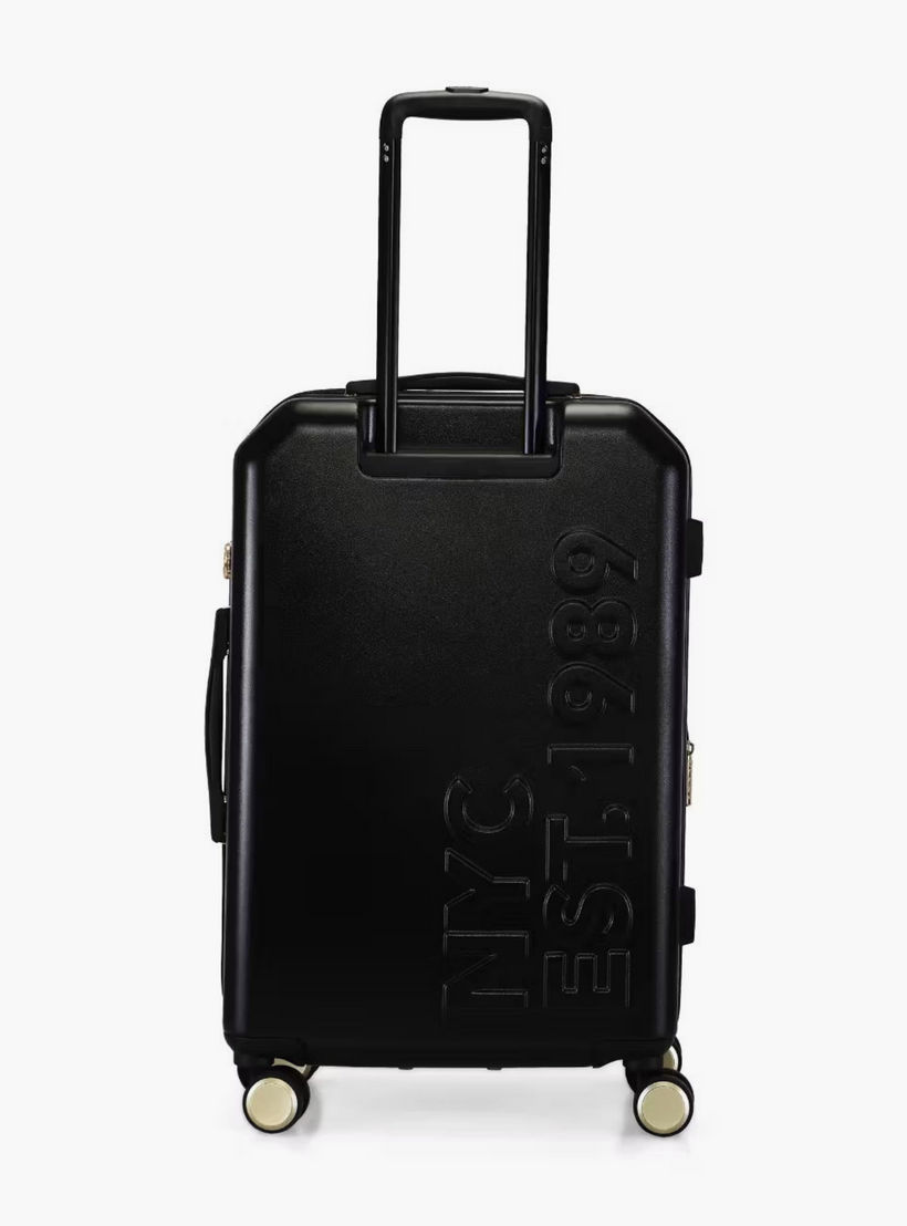 DKNY Textured Hardcase Luggage Trolley with Retractable Handle-travel-luggagesandbags-luggage-image-4