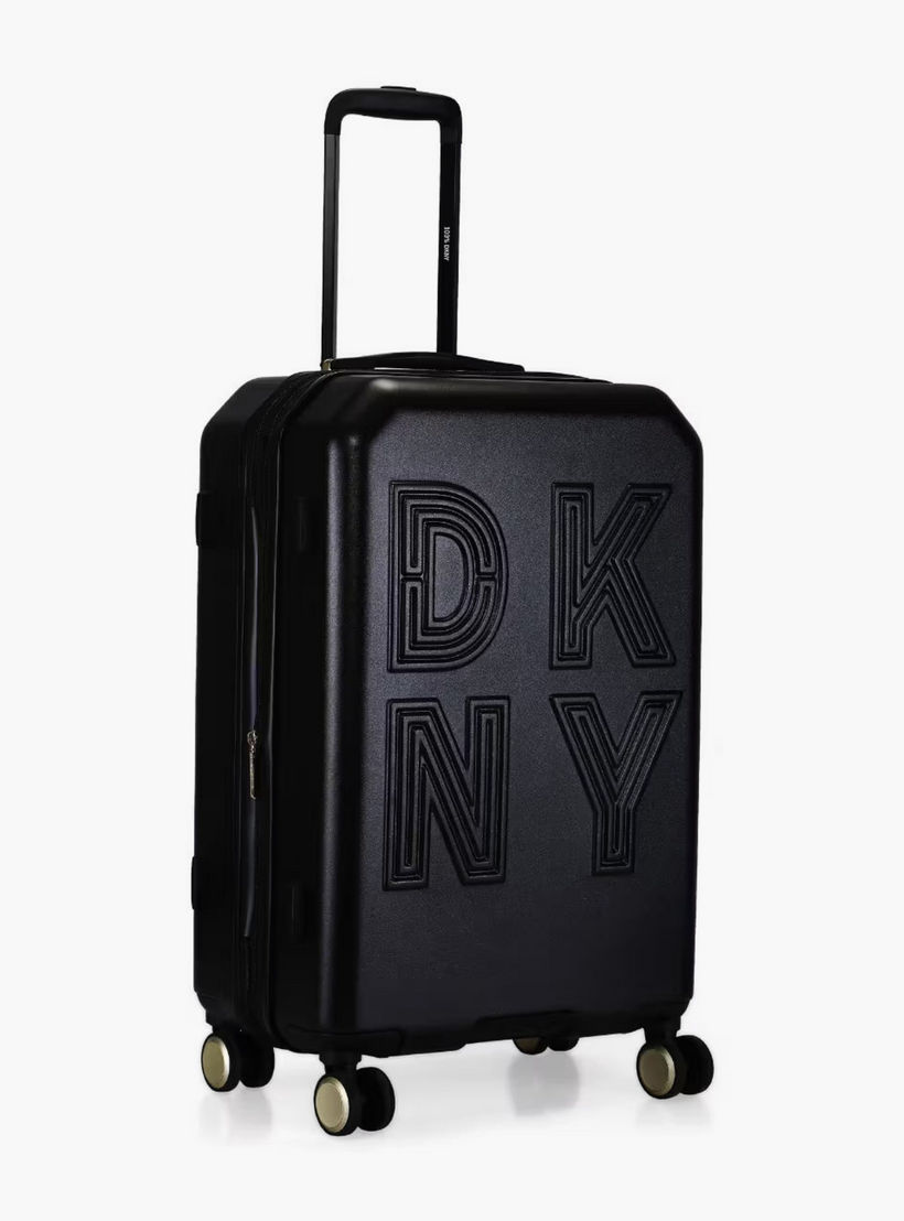 DKNY Textured Hardcase Luggage Trolley with Retractable Handle-travel-luggagesandbags-luggage-image-7
