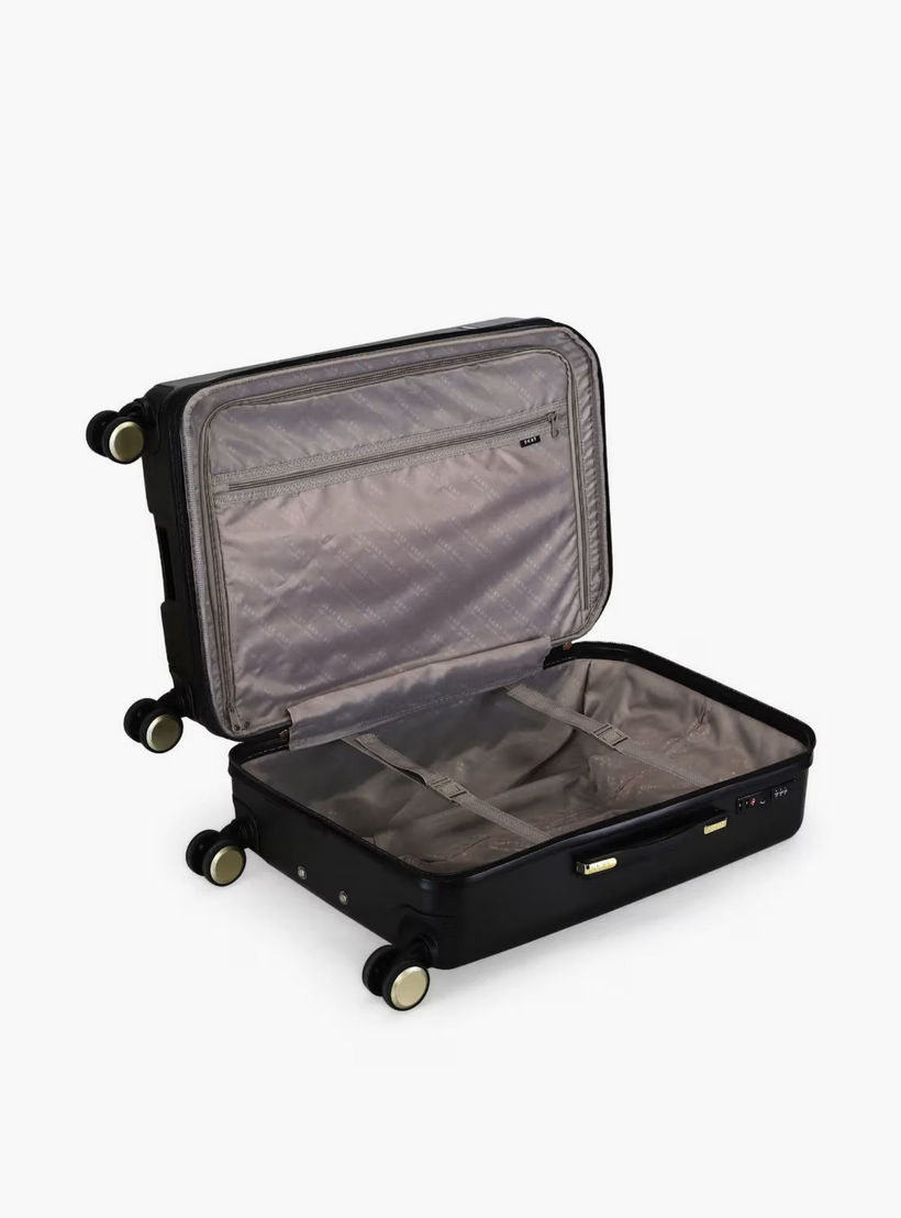 DKNY Textured Hardcase Luggage Trolley with Retractable Handle-travel-luggagesandbags-luggage-image-8