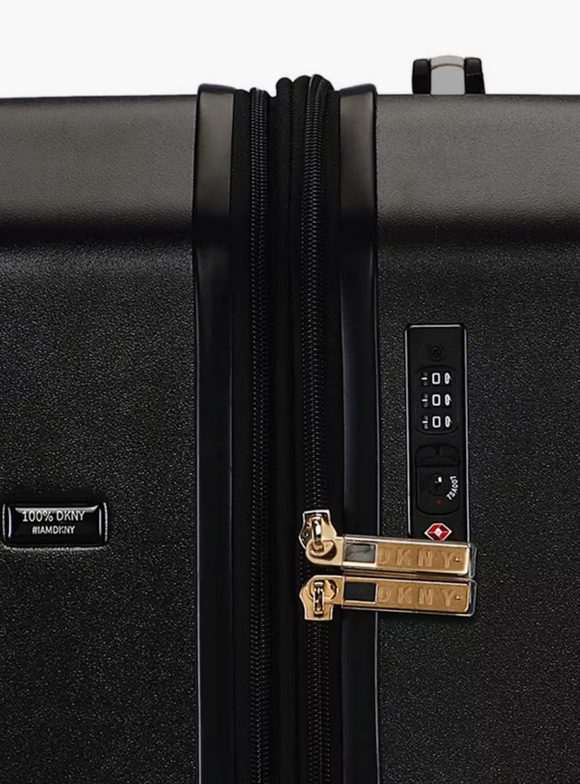 DKNY Textured Hardcase Luggage Trolley with Retractable Handle-travel-luggagesandbags-luggage-image-5