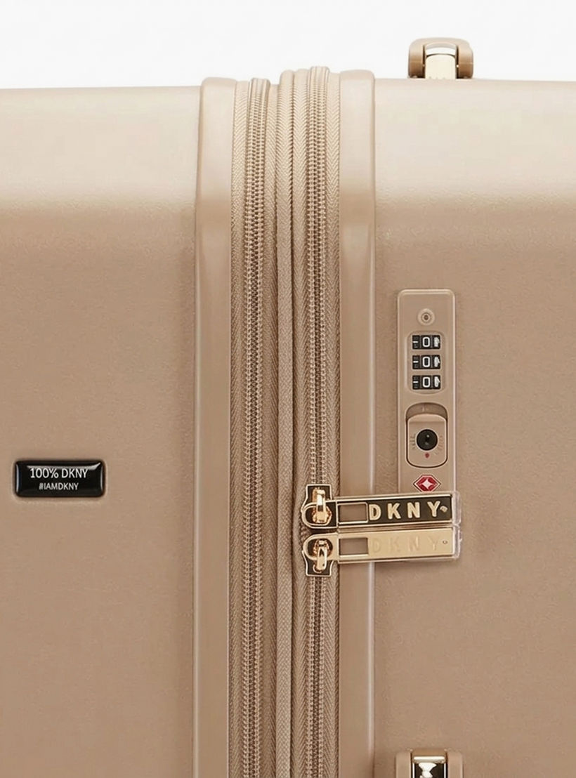 DKNY Textured Hardcase Luggage Trolley with Retractable Handle-travel-luggagesandbags-luggage-image-7