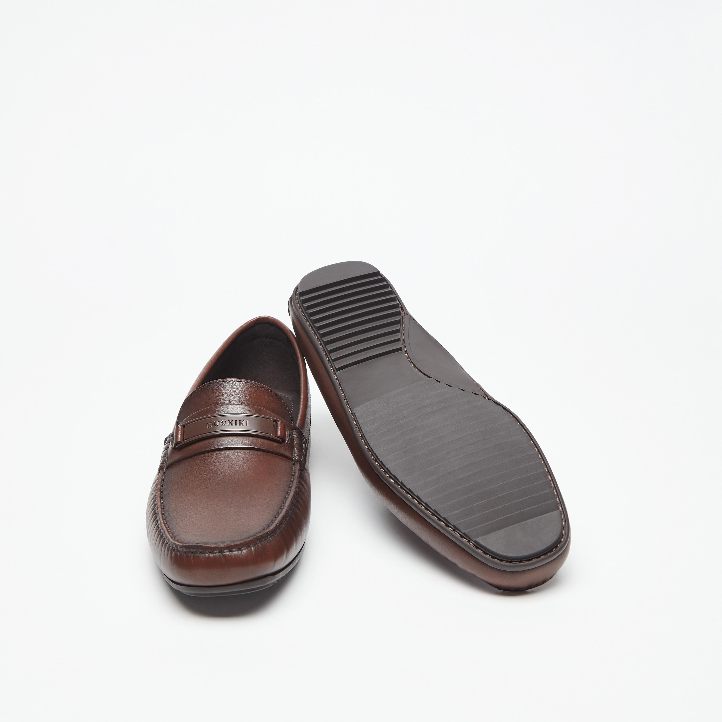 Duchini Men's Leather Slip-On Moccasins-men-shoes-loafersandmoccasins-image-3