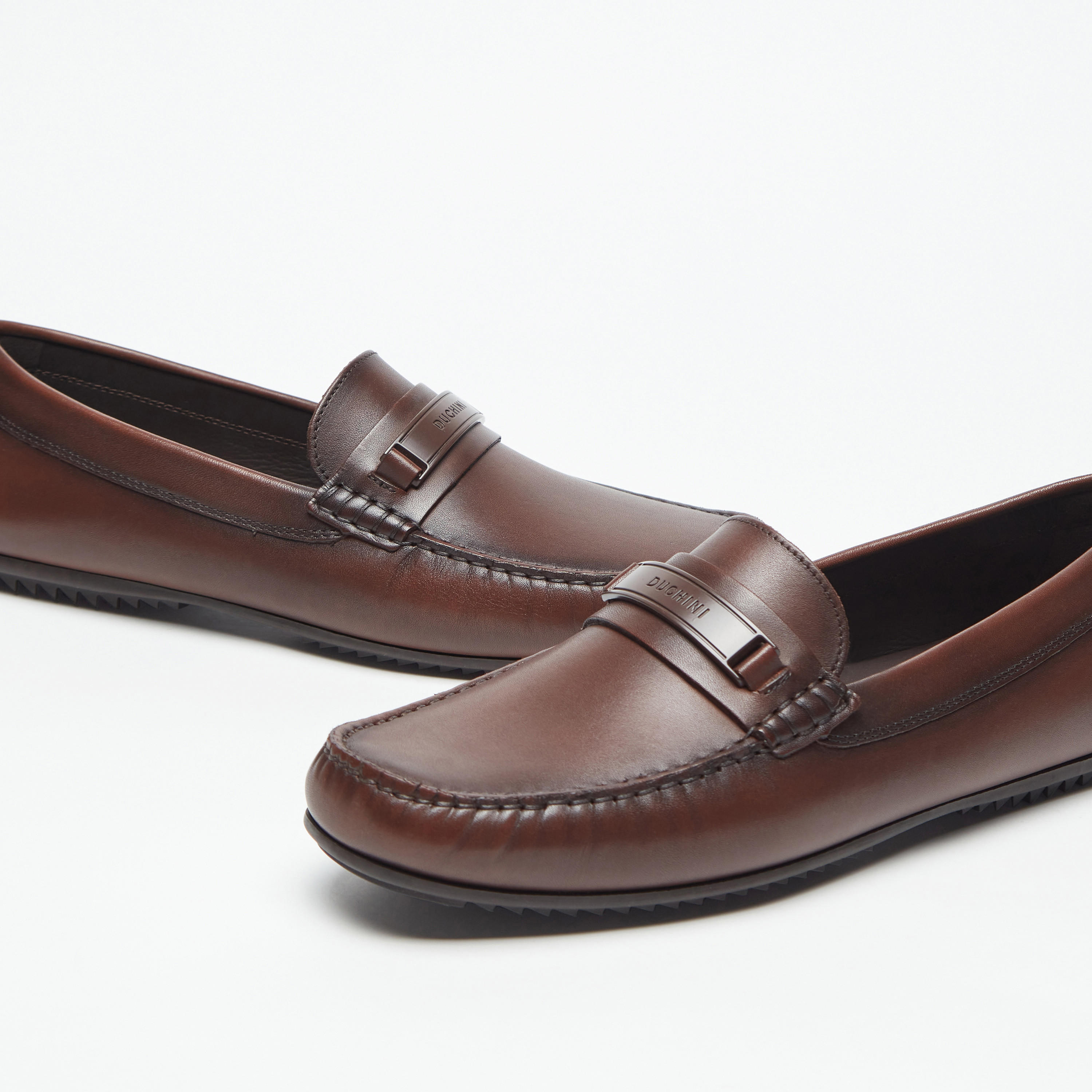 Duchini Men's Leather Slip-On Moccasins-men-shoes-loafersandmoccasins-image-5