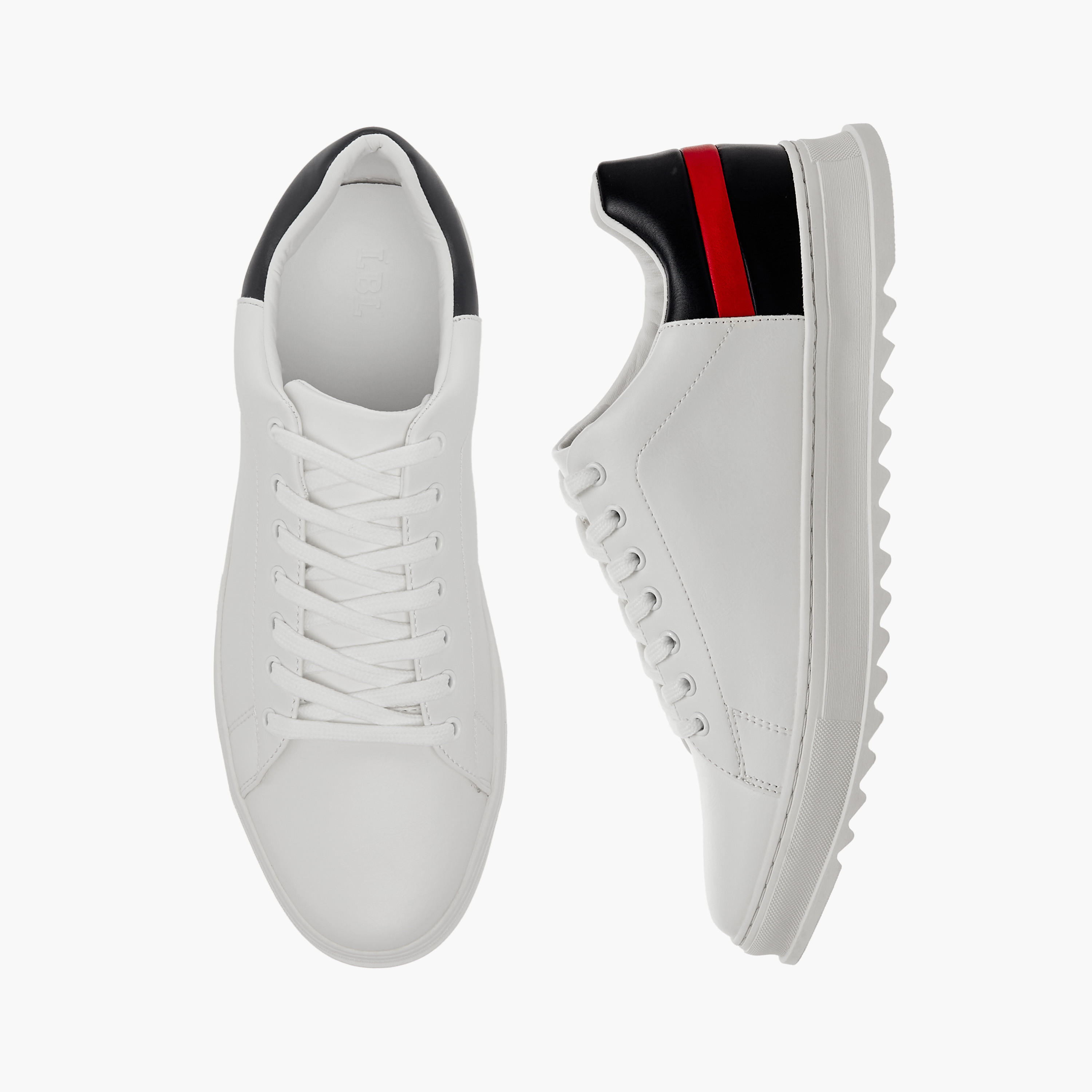 LBL by Shoexpress Solid Lace-Up Sneakers-men-shoes-sneakers-image-1