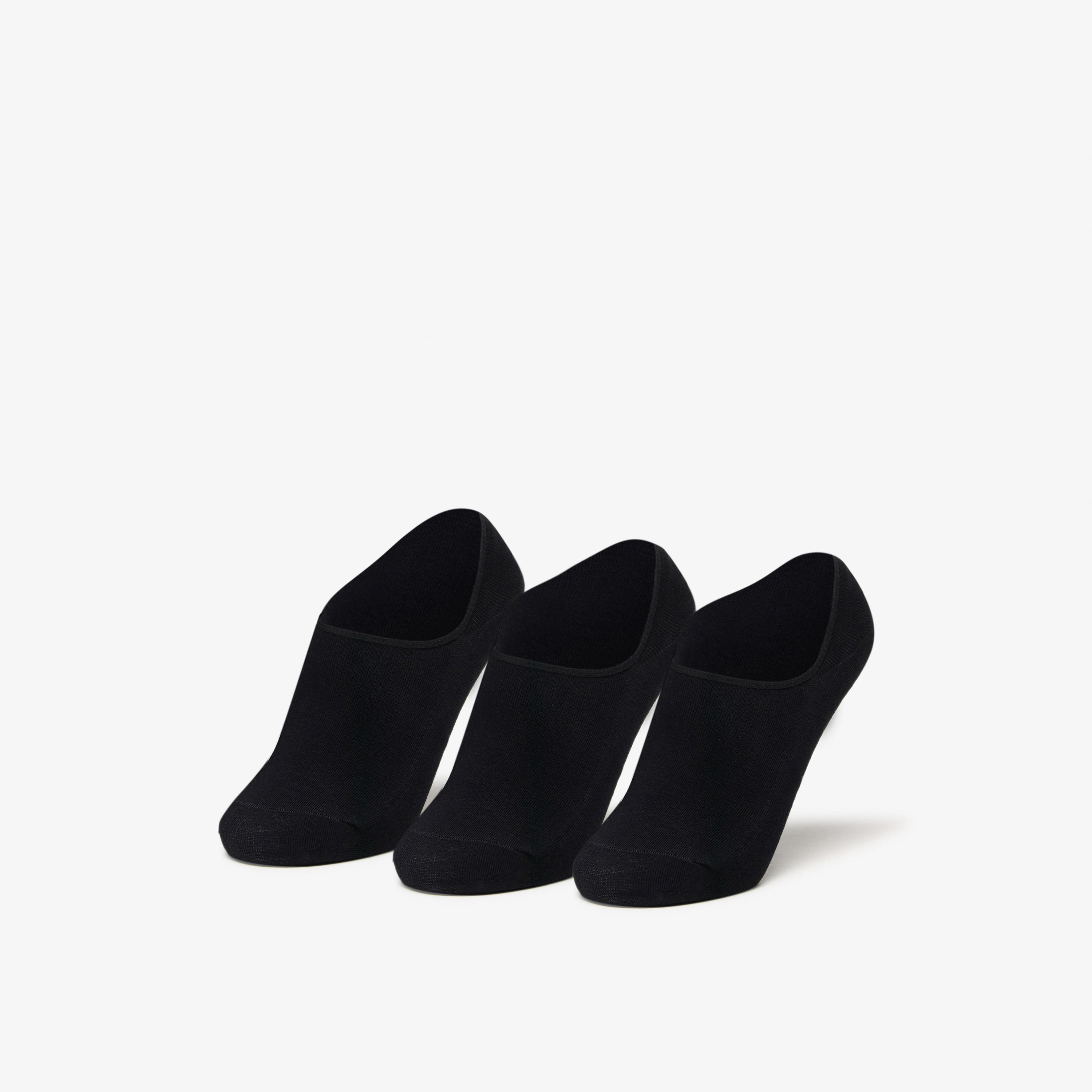 Flora Bella Solid No Show Socks - Set of 3-women-socksandstockings-image-1