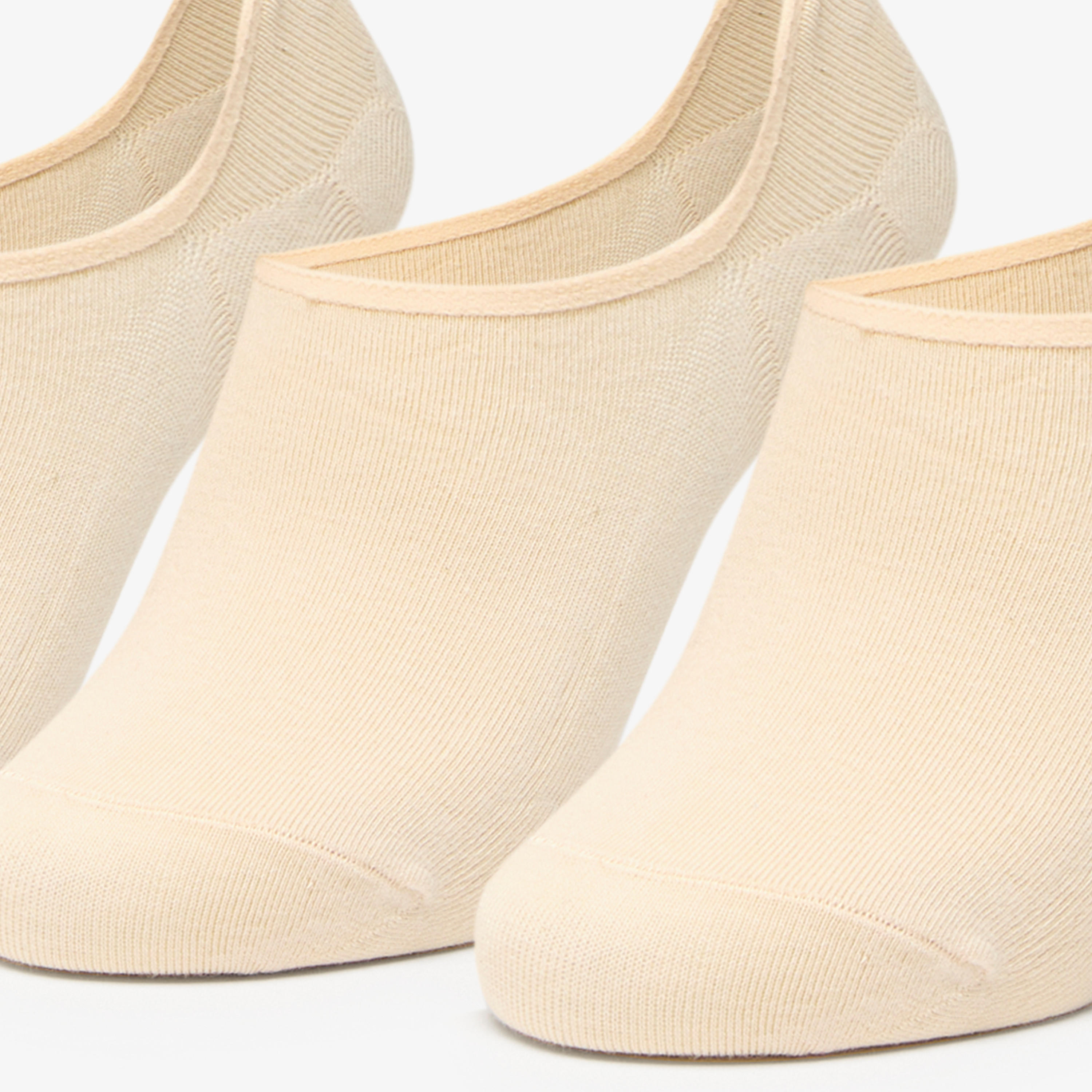 Flora Bella Solid No Show Socks - Set of 3-women-socksandstockings-image-2