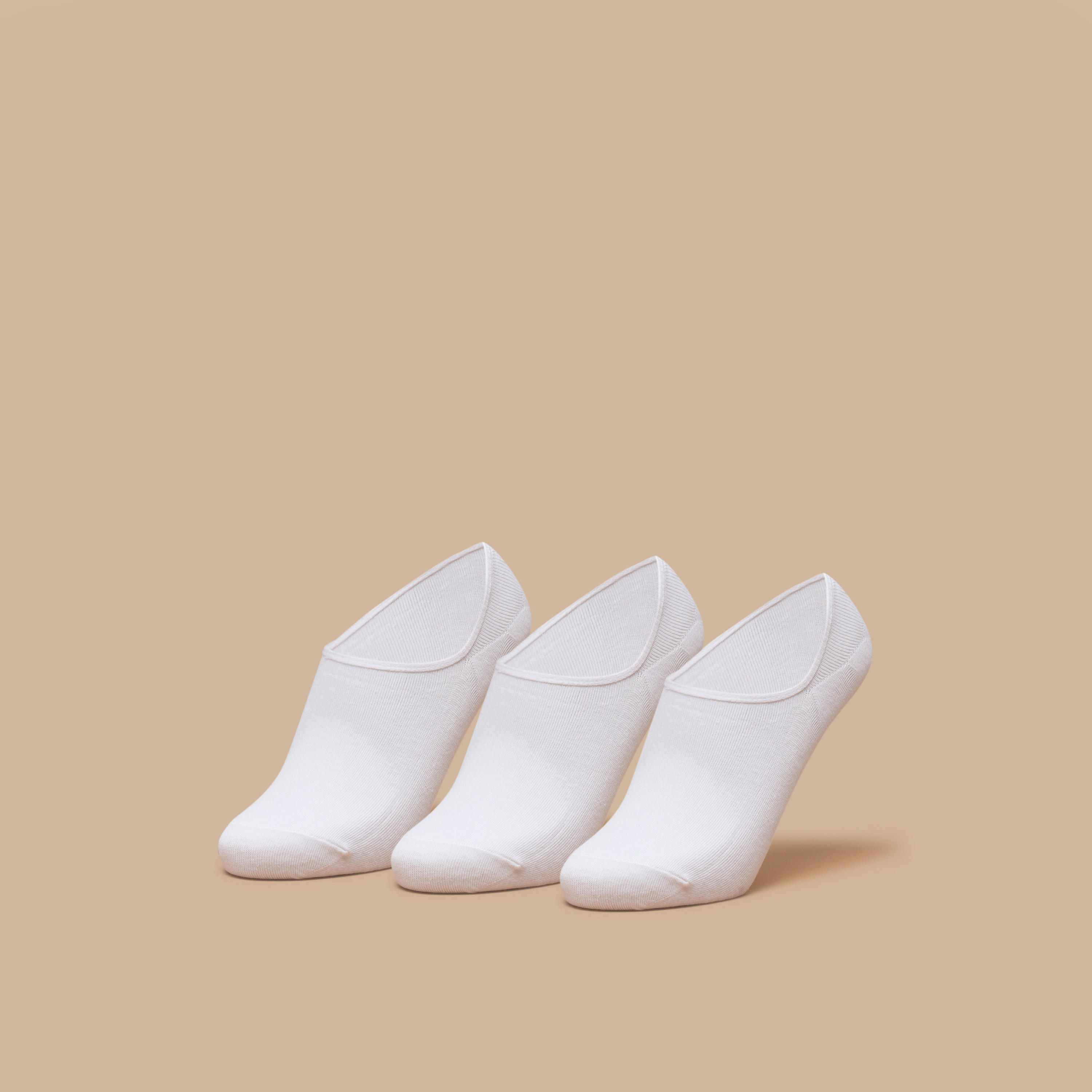 Flora Bella Solid No Show Socks - Set of 3-women-socksandstockings-image-1
