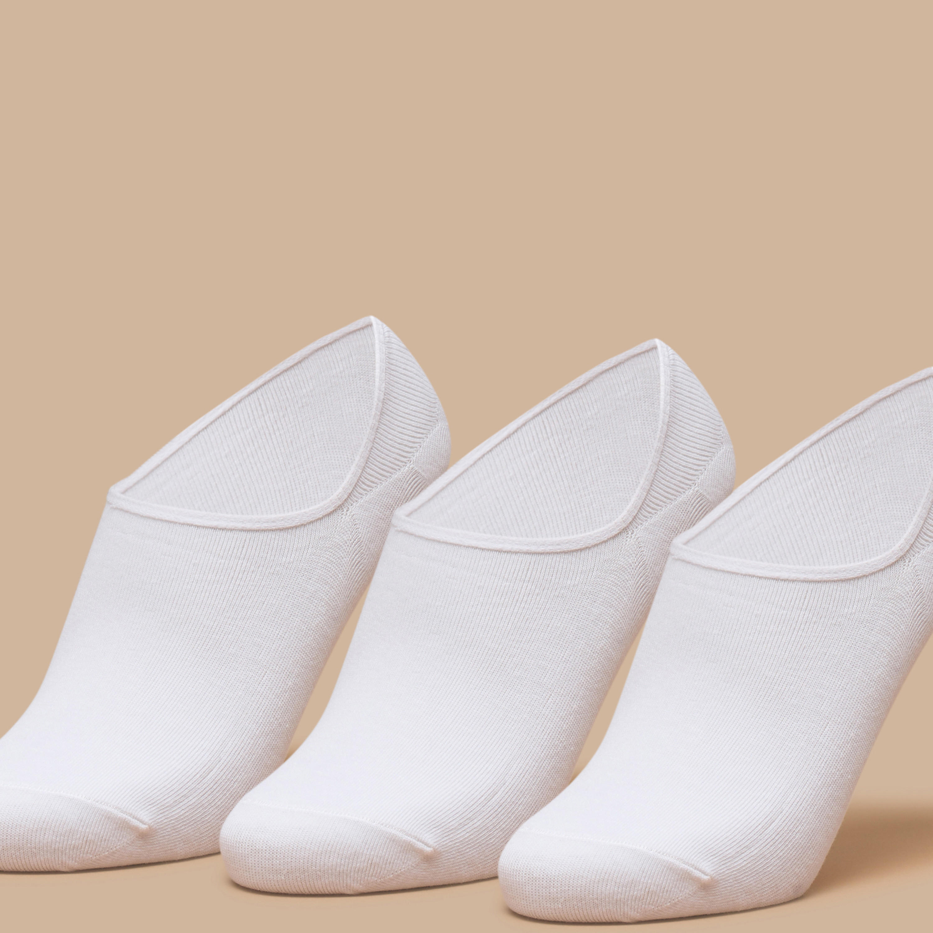 Flora Bella Solid No Show Socks - Set of 3-women-socksandstockings-image-2