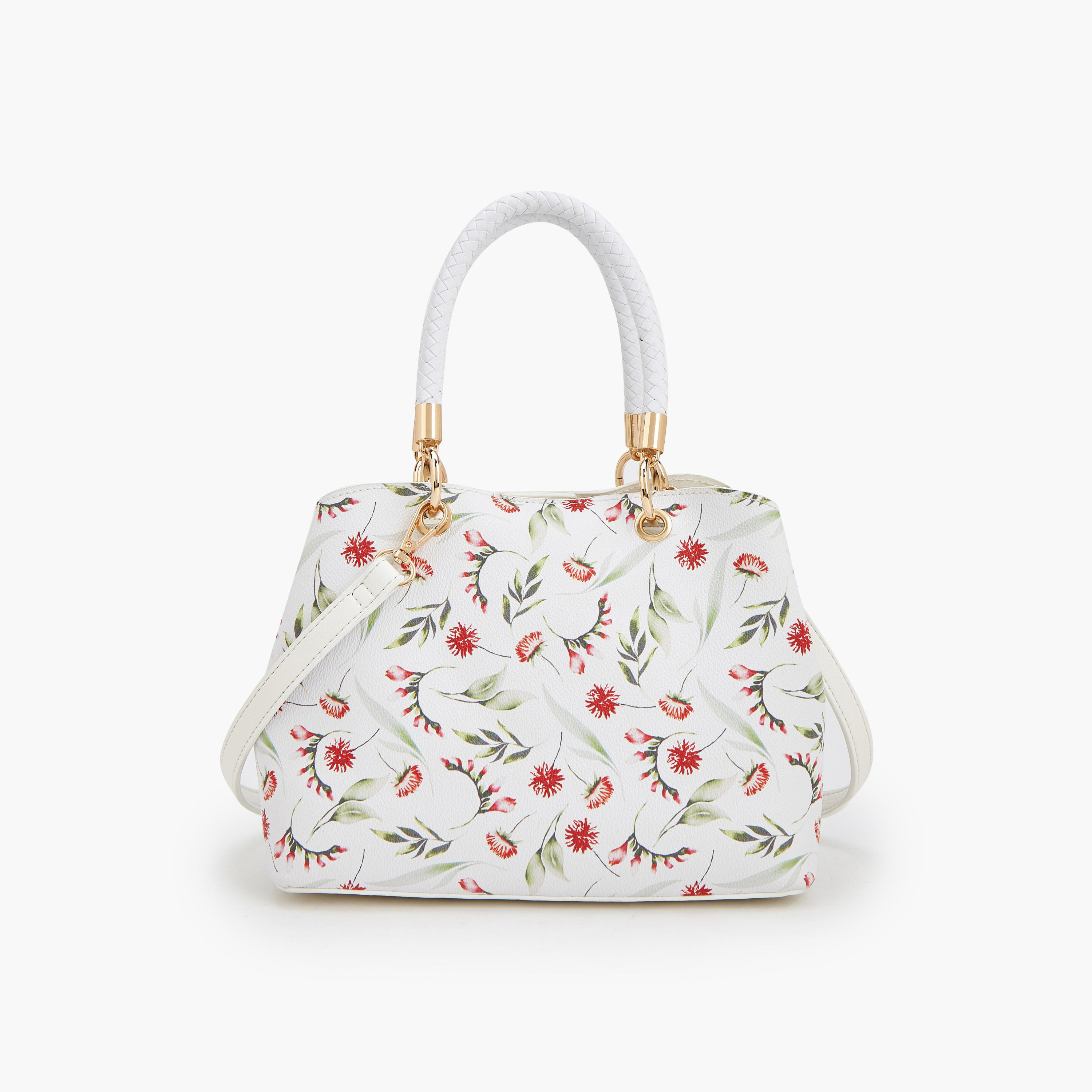 Flora Bella Floral Print Tote Bag with Double Handles-women-bagsandwallets-handbags-image-6