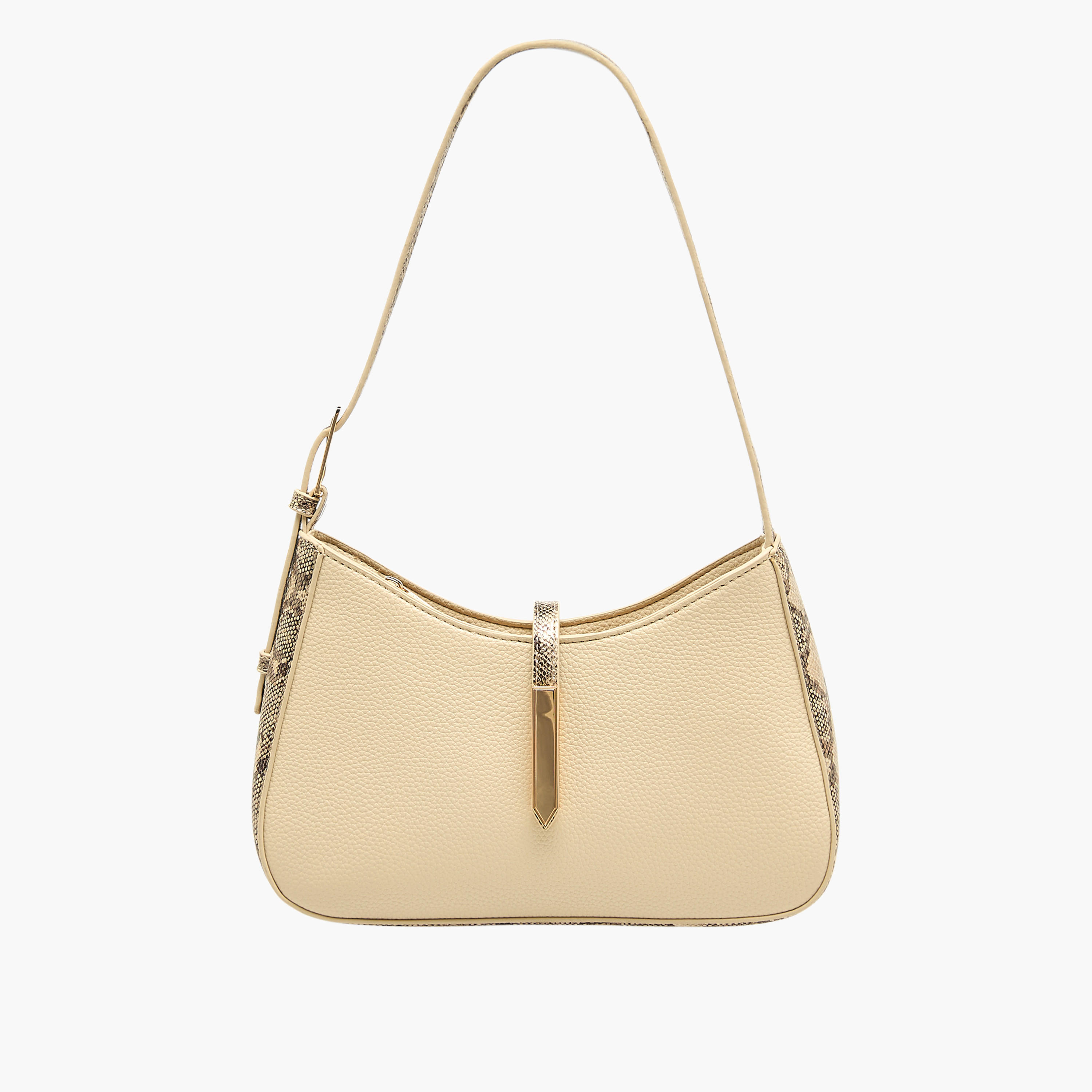 شنطة كتف بطبعات حيوانات وسحاب إغلاق من فلورا بيلا-women-bagsandwallets-handbags-image-1