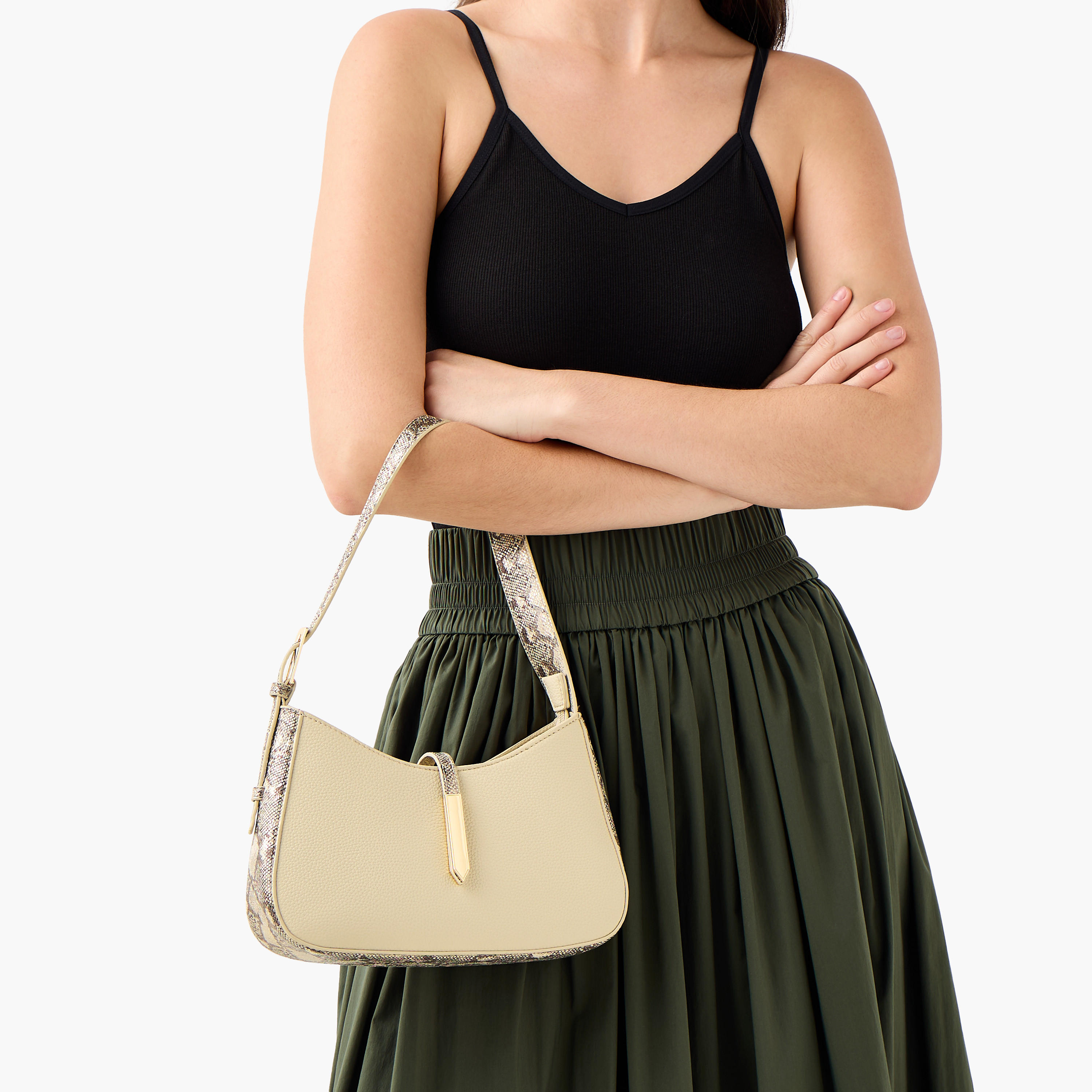 شنطة كتف بطبعات حيوانات وسحاب إغلاق من فلورا بيلا-women-bagsandwallets-handbags-image-2