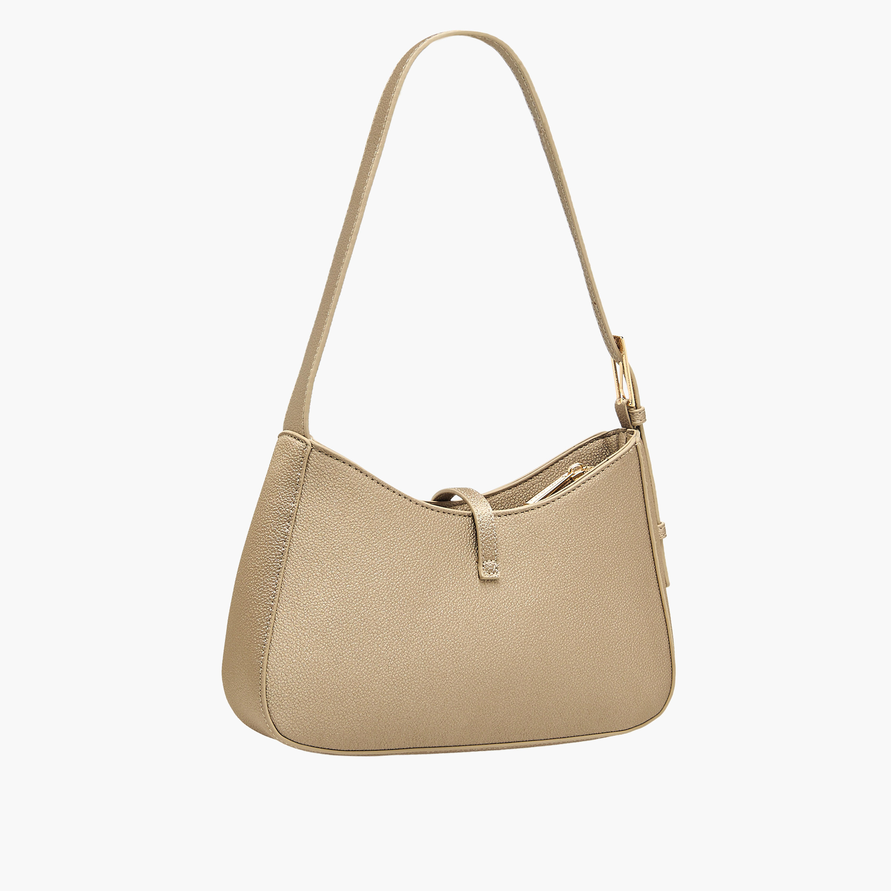 Flora Bella Solid Shoulder Bag with Zip Closure-women-bagsandwallets-handbags-image-4