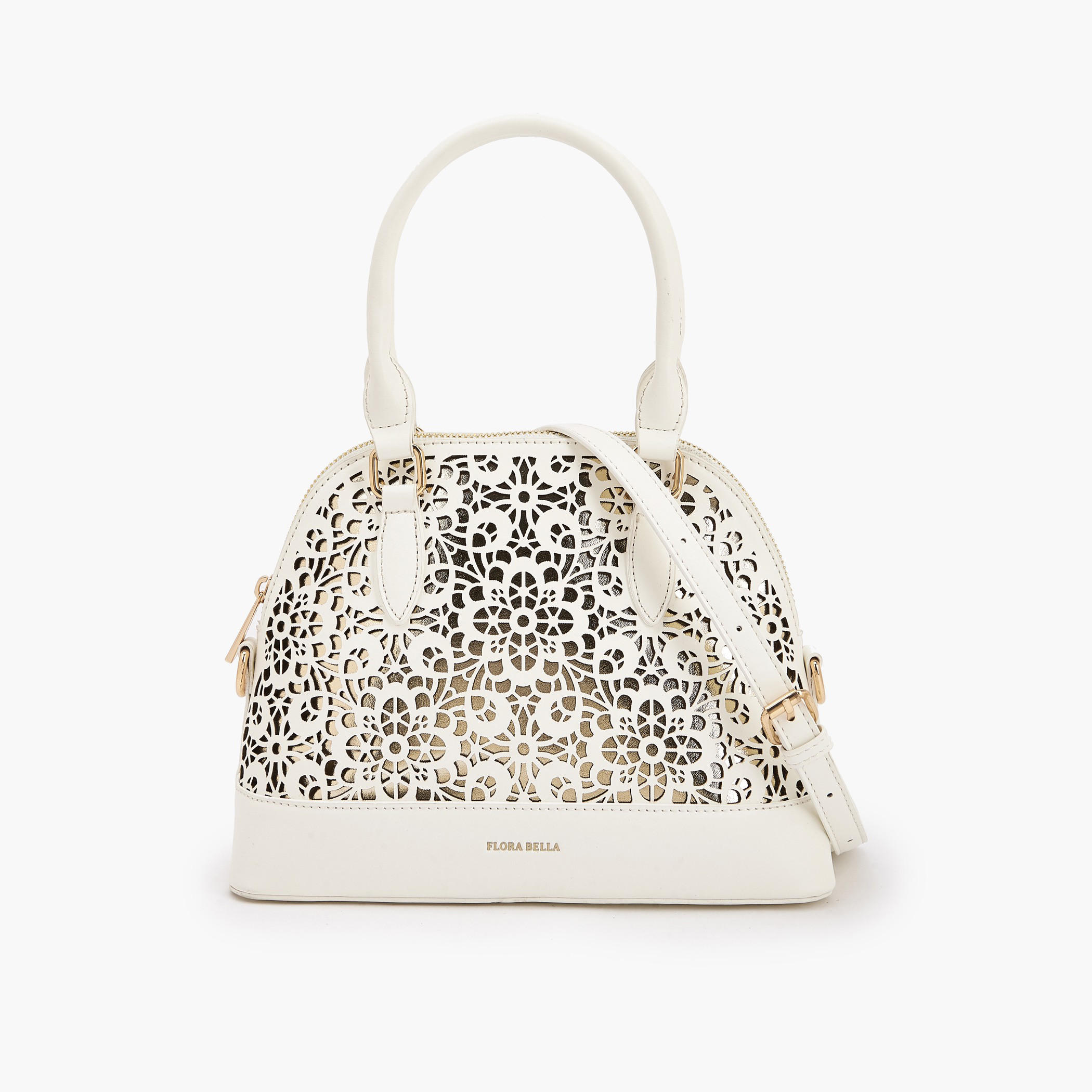 Flora Bella Cutout Detail Crossbody Bag with Detachable Shoulder Strap-women-bagsandwallets-handbags-image-1