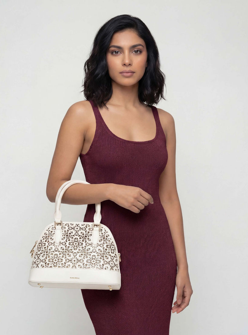 شنطة كروس بودي بتصاميم مفرغة وحزام كتف قابل للفصل من فلورا بيلا-women-bagsandwallets-handbags-image-2